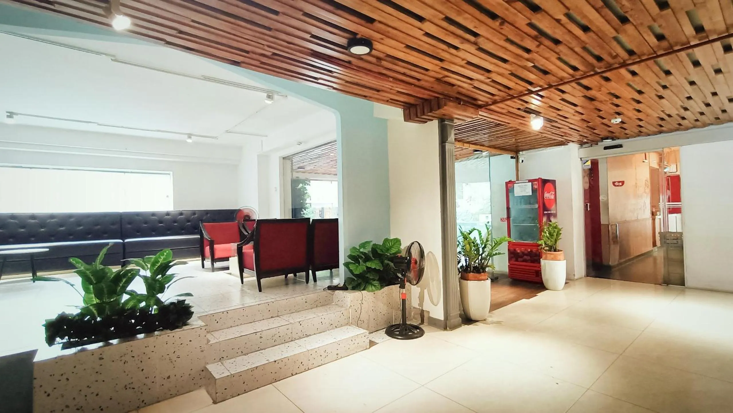 Lobby or reception in Queen Central Apartment Hotel