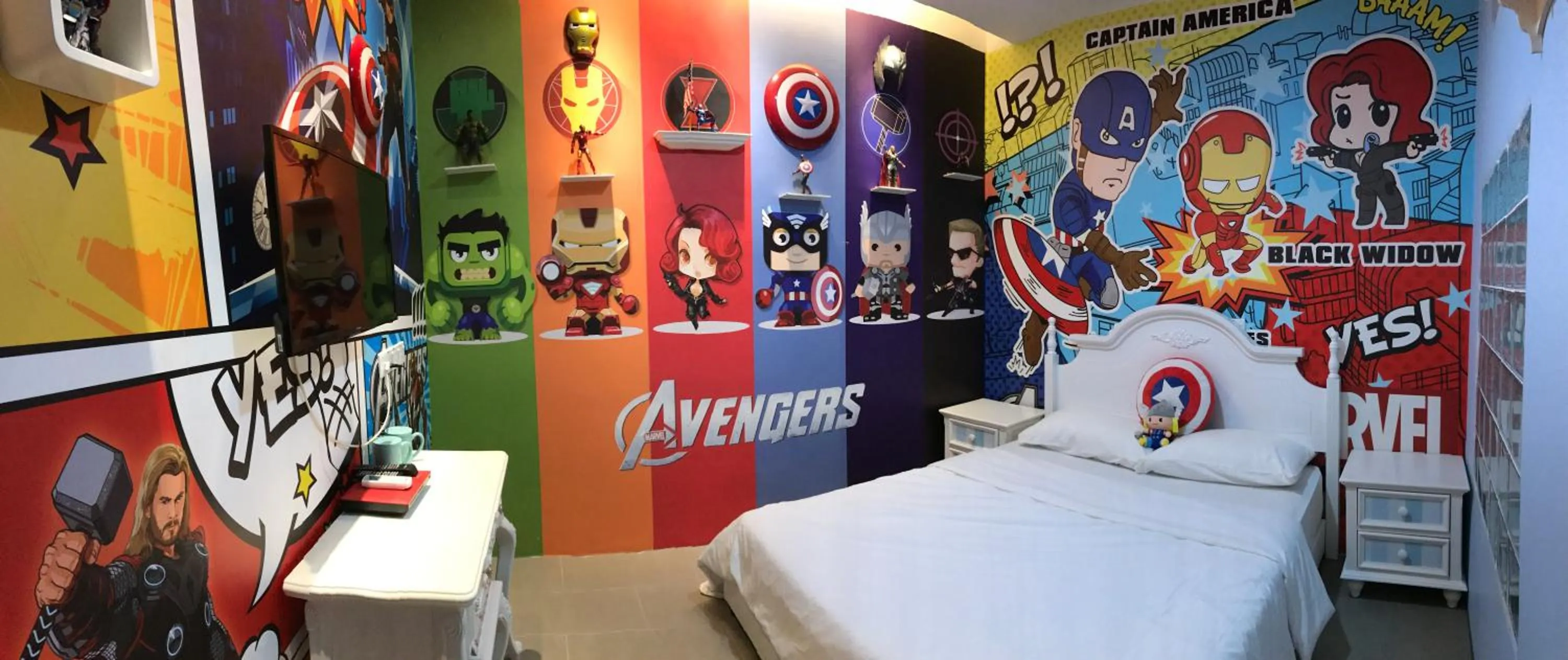 Bed in Fantasy Hotel