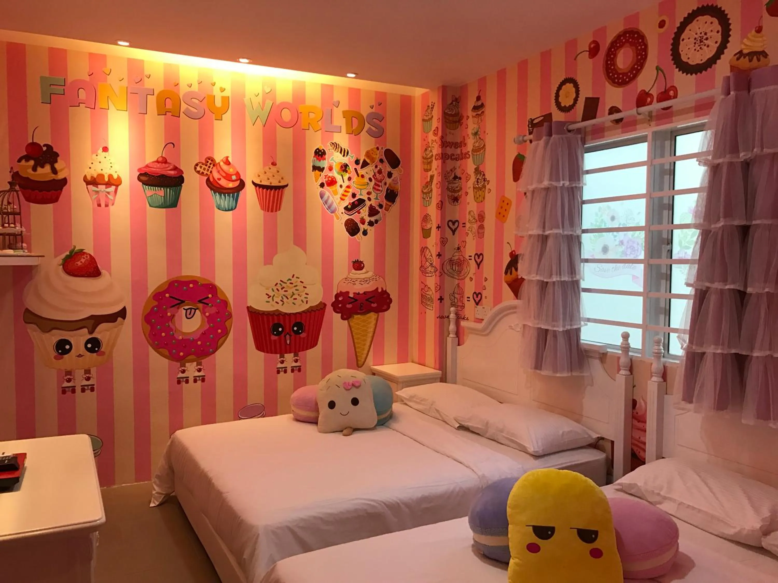 Bed in Fantasy Hotel