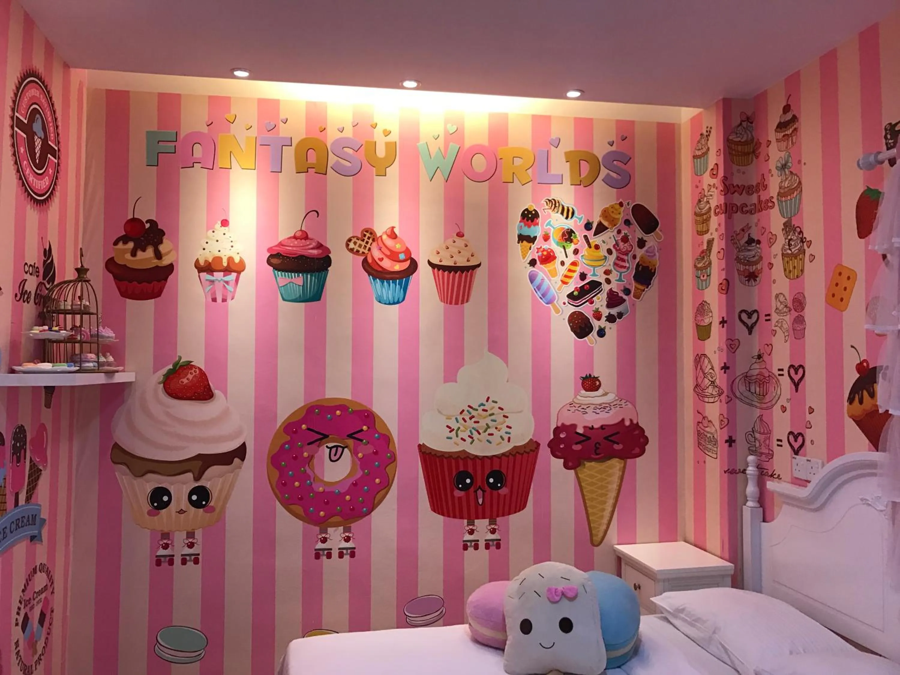 Bed in Fantasy Hotel