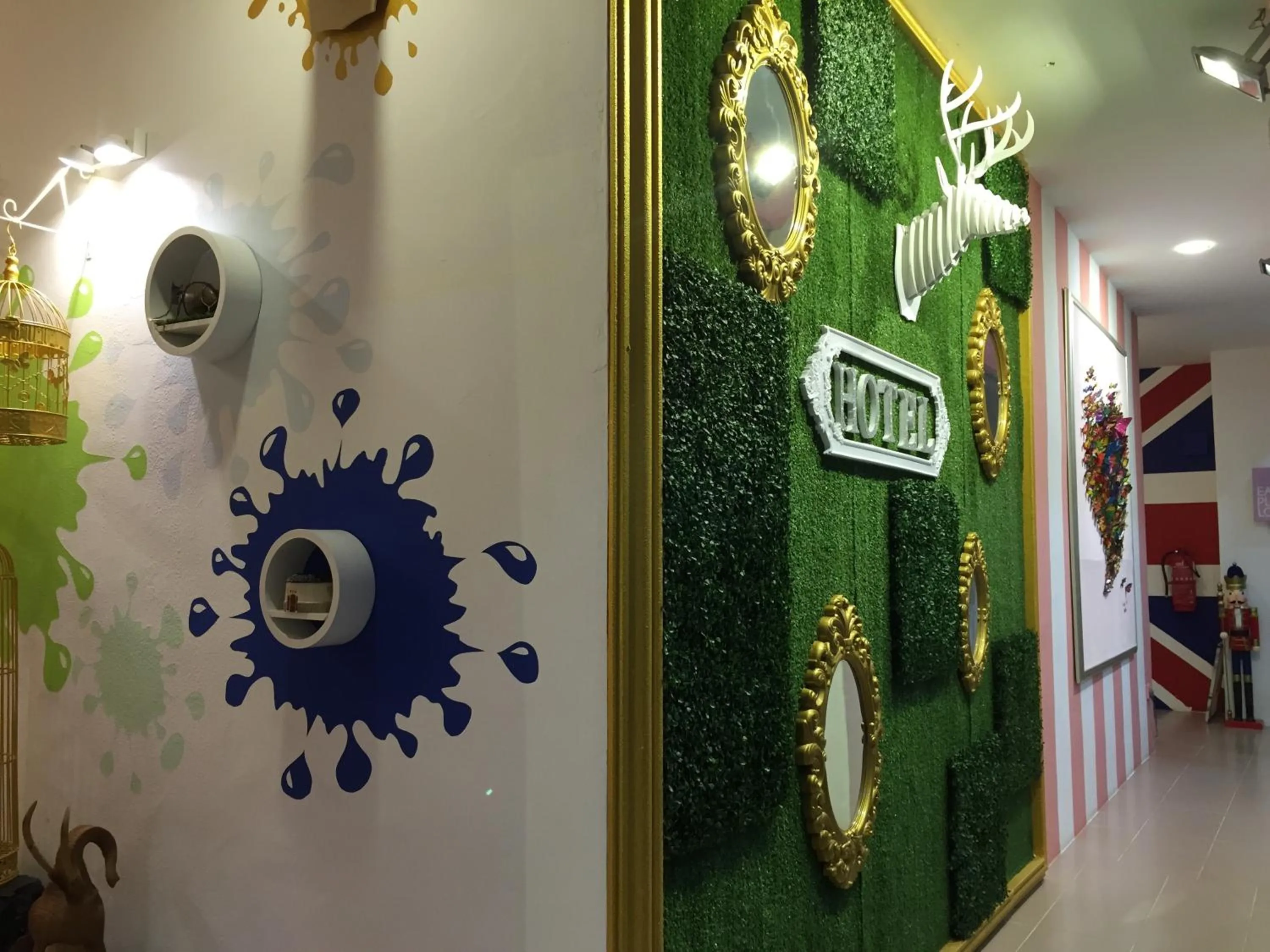 Decorative detail in Fantasy Hotel