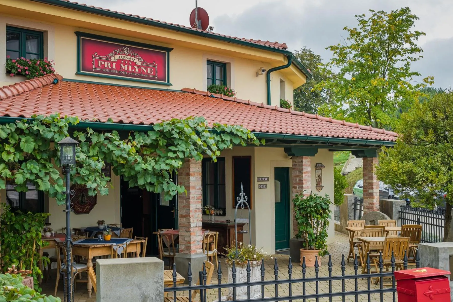 Property building in Boutique Hotel Pri Mlyne Lozorno