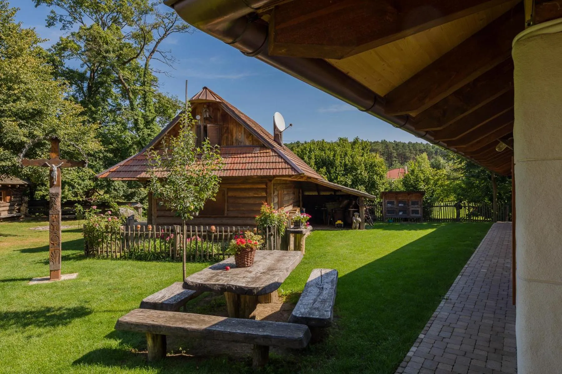 Garden in Boutique Hotel Pri Mlyne Lozorno