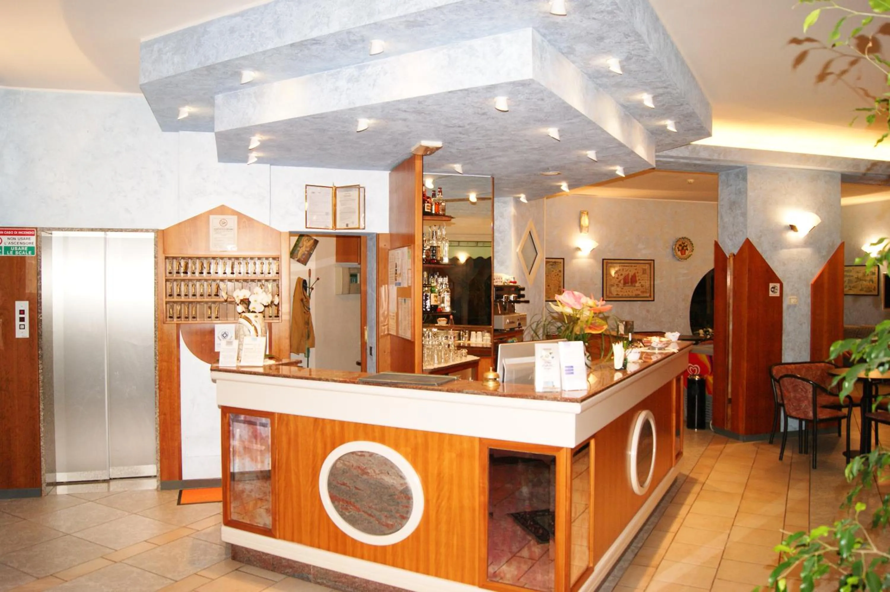 Communal lounge/ TV room in Hotel Atlantic