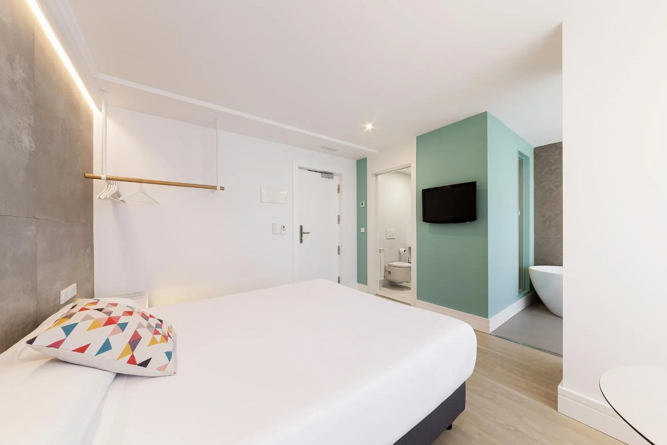 Photo of the whole room, Bed in Hotel Mar del Plata