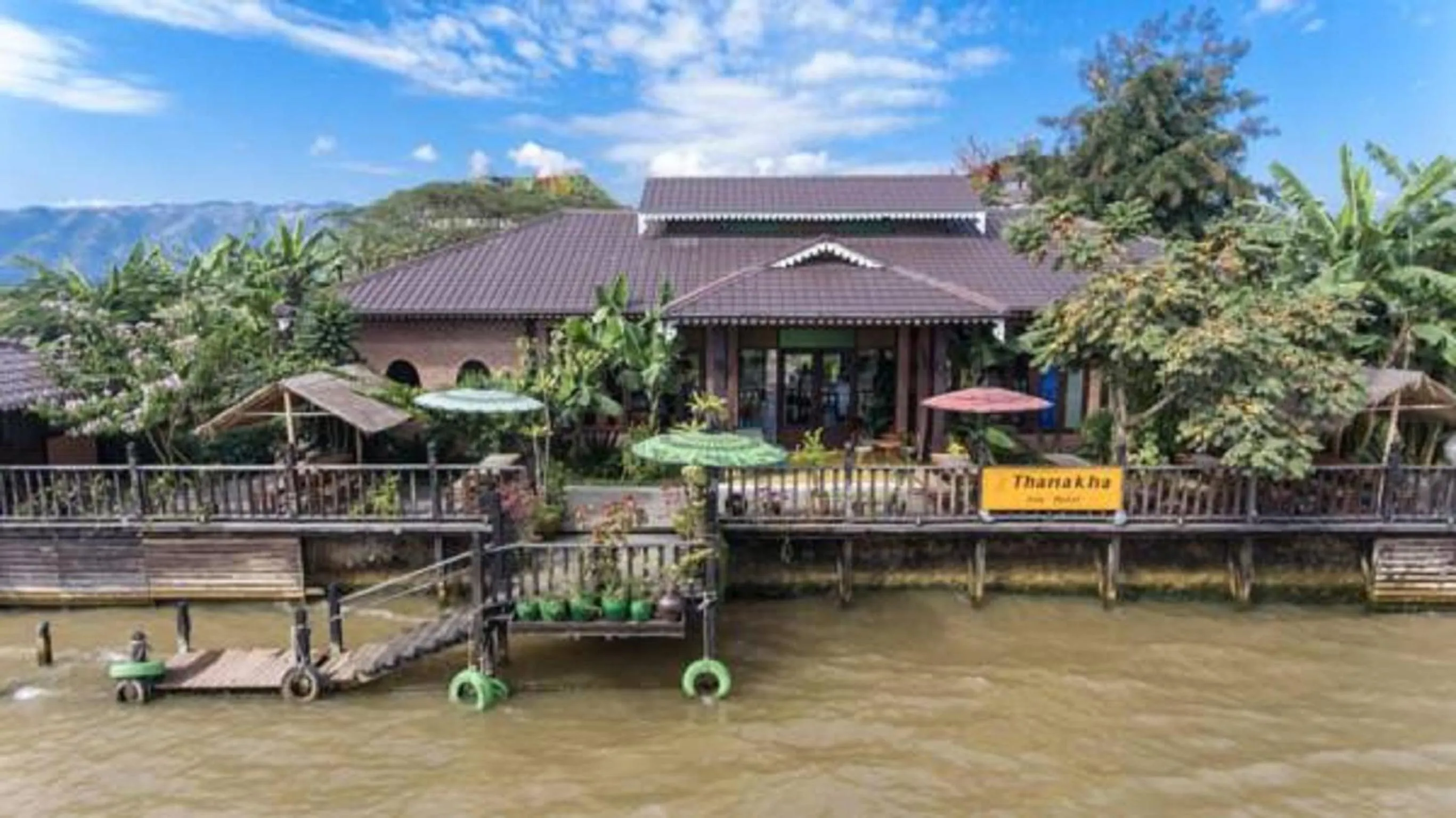 River view in Thanakha Inle Hotel