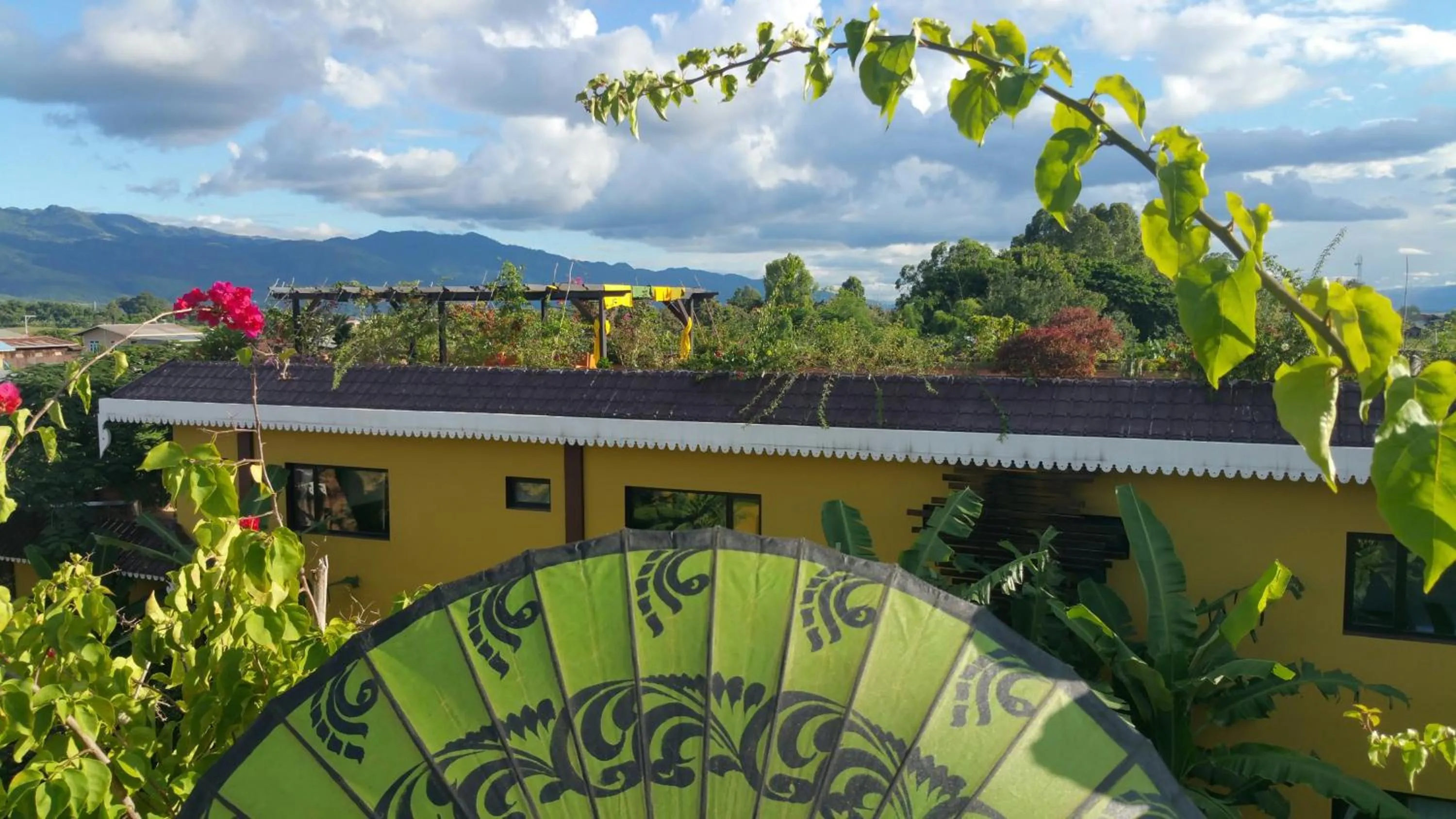 Mountain view in Thanakha Inle Hotel