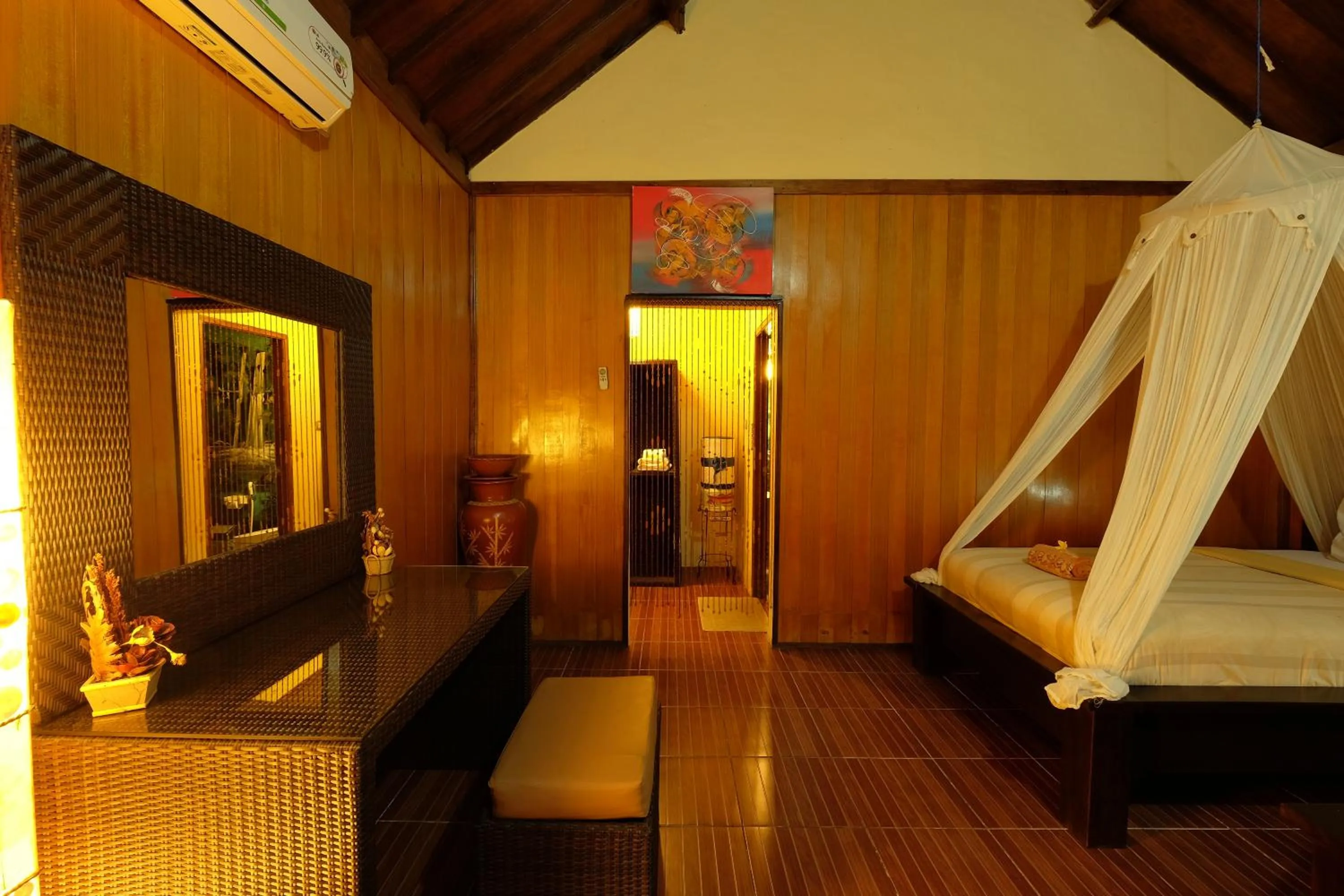 Photo of the whole room, Bed in Salim Beach Resort