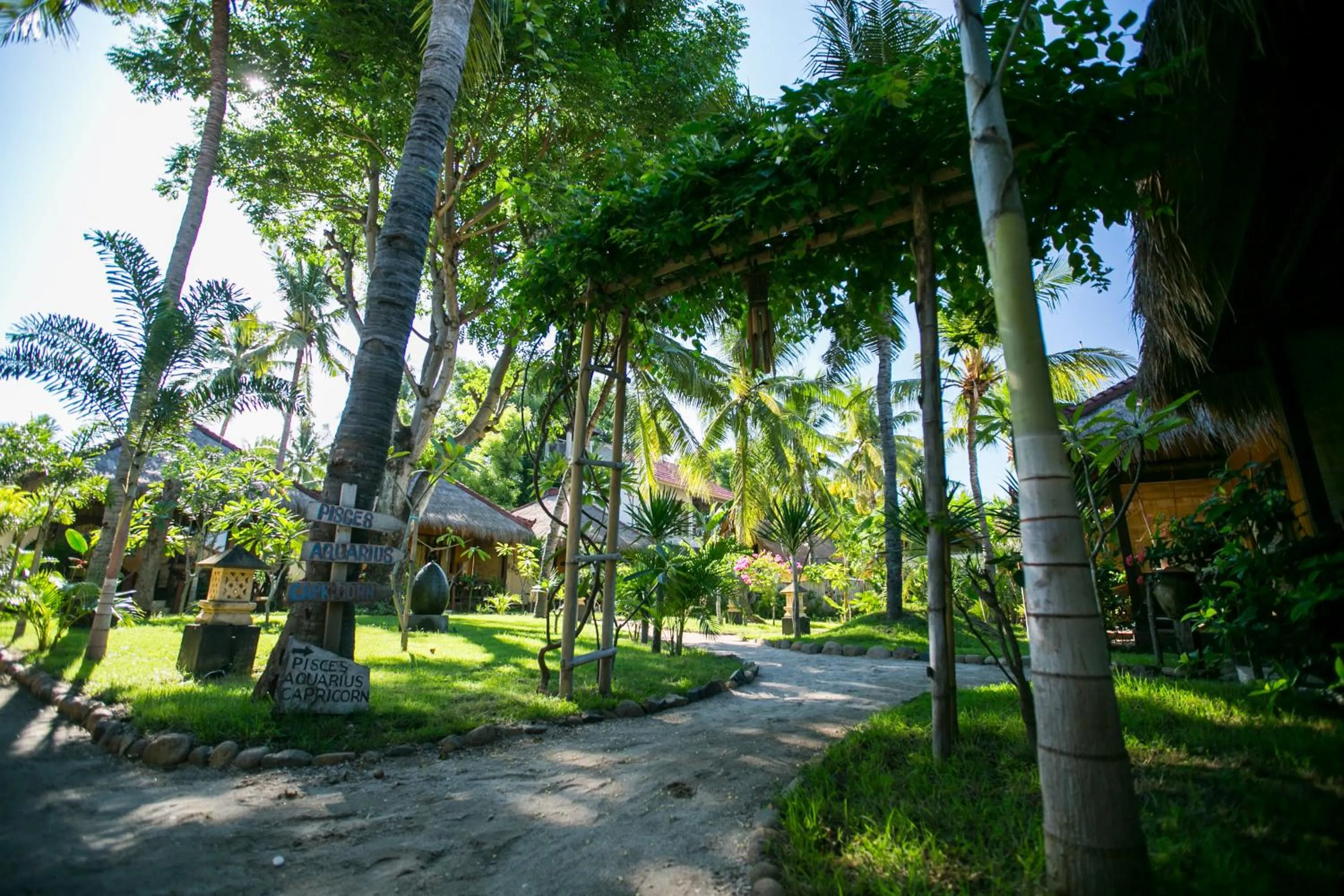Facade/entrance in Salim Beach Resort