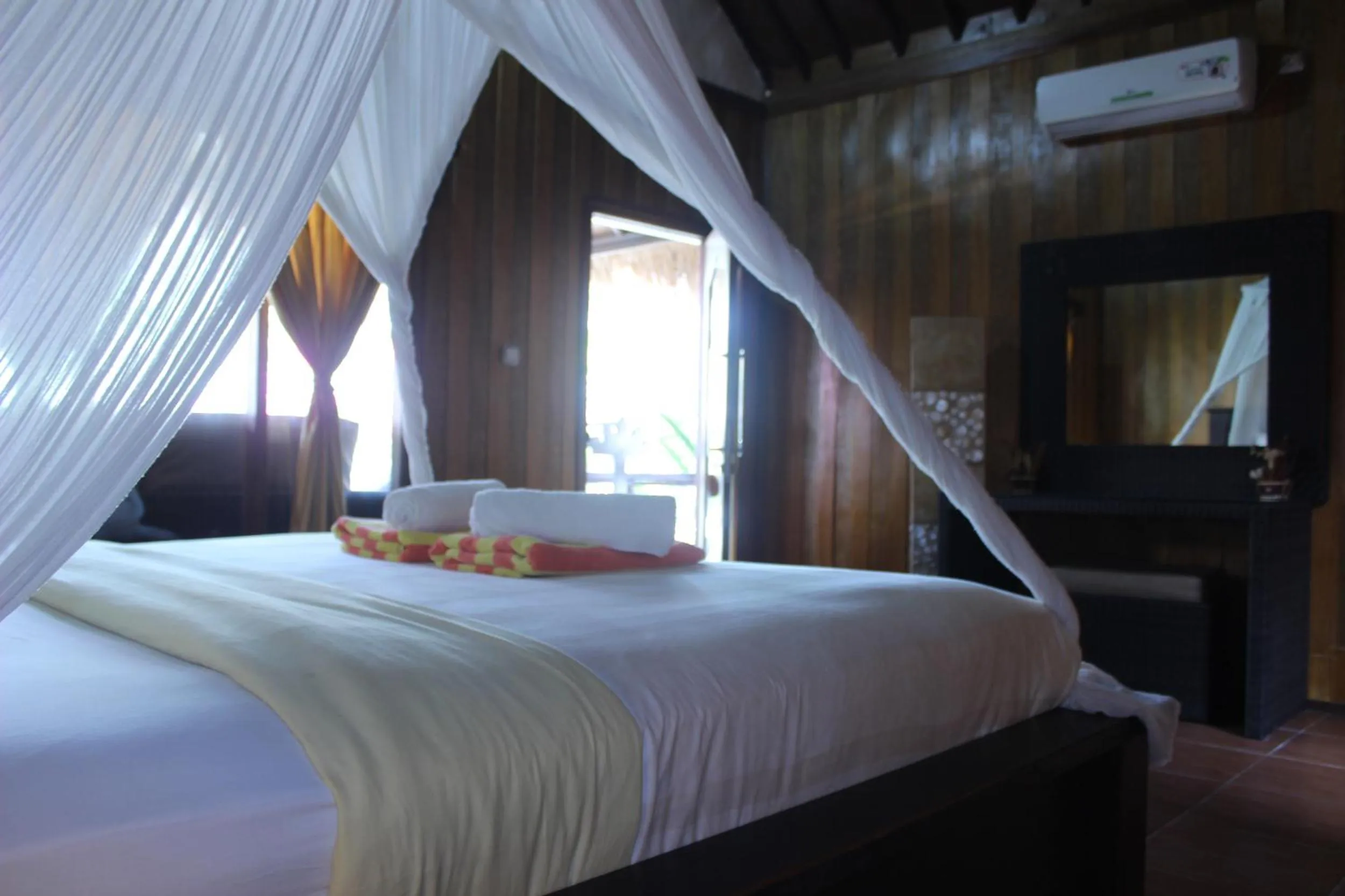 Bed in Salim Beach Resort