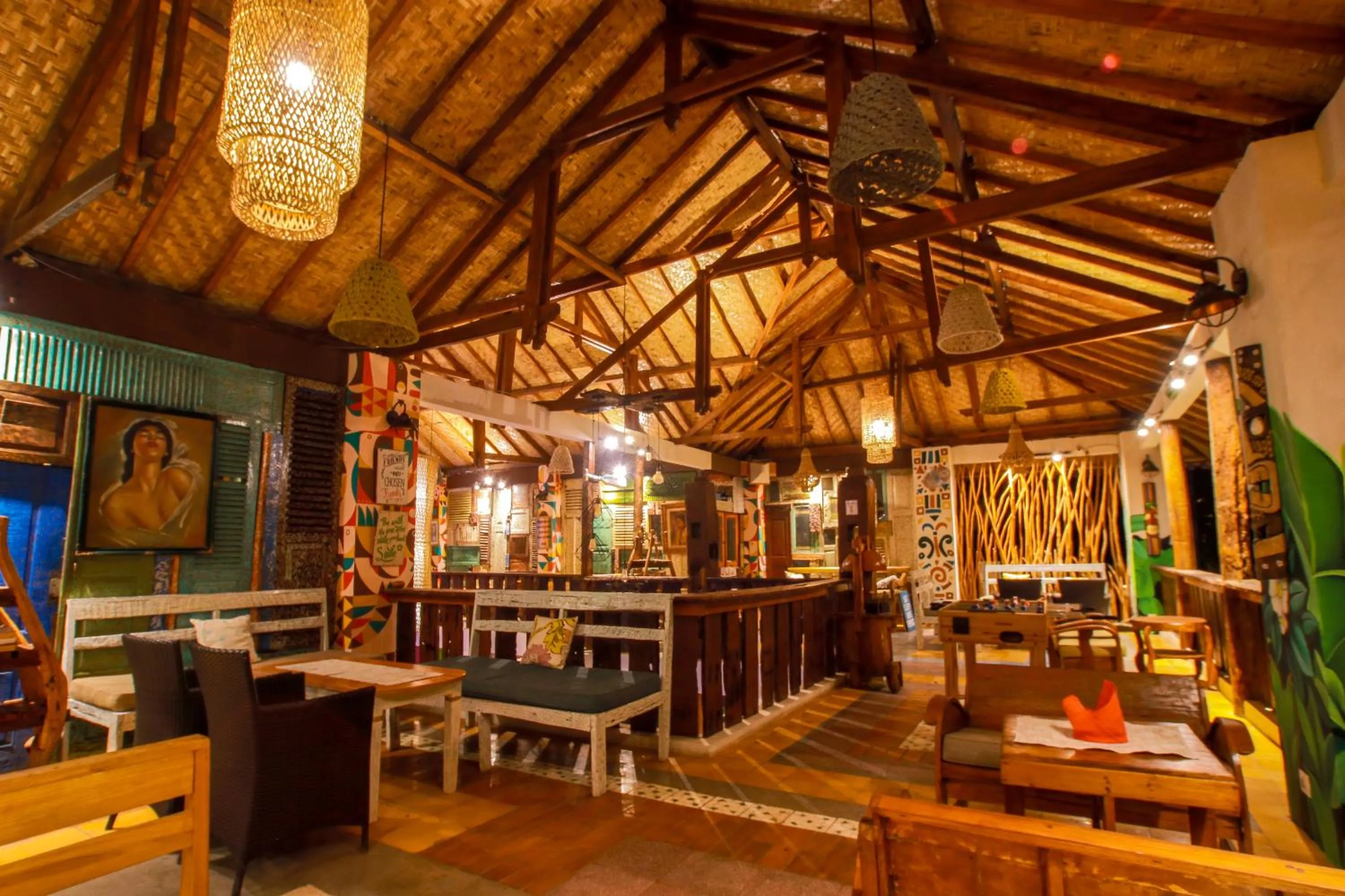 Restaurant/places to eat in Salim Beach Resort