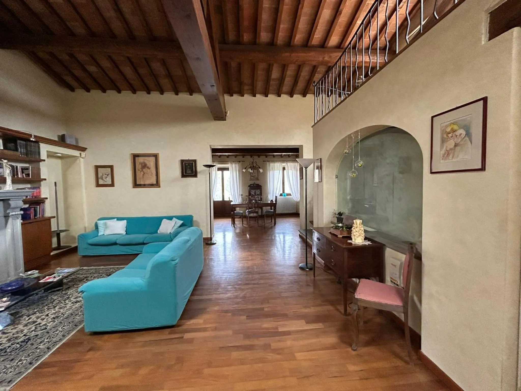 Living room in La Corte di Ronzano