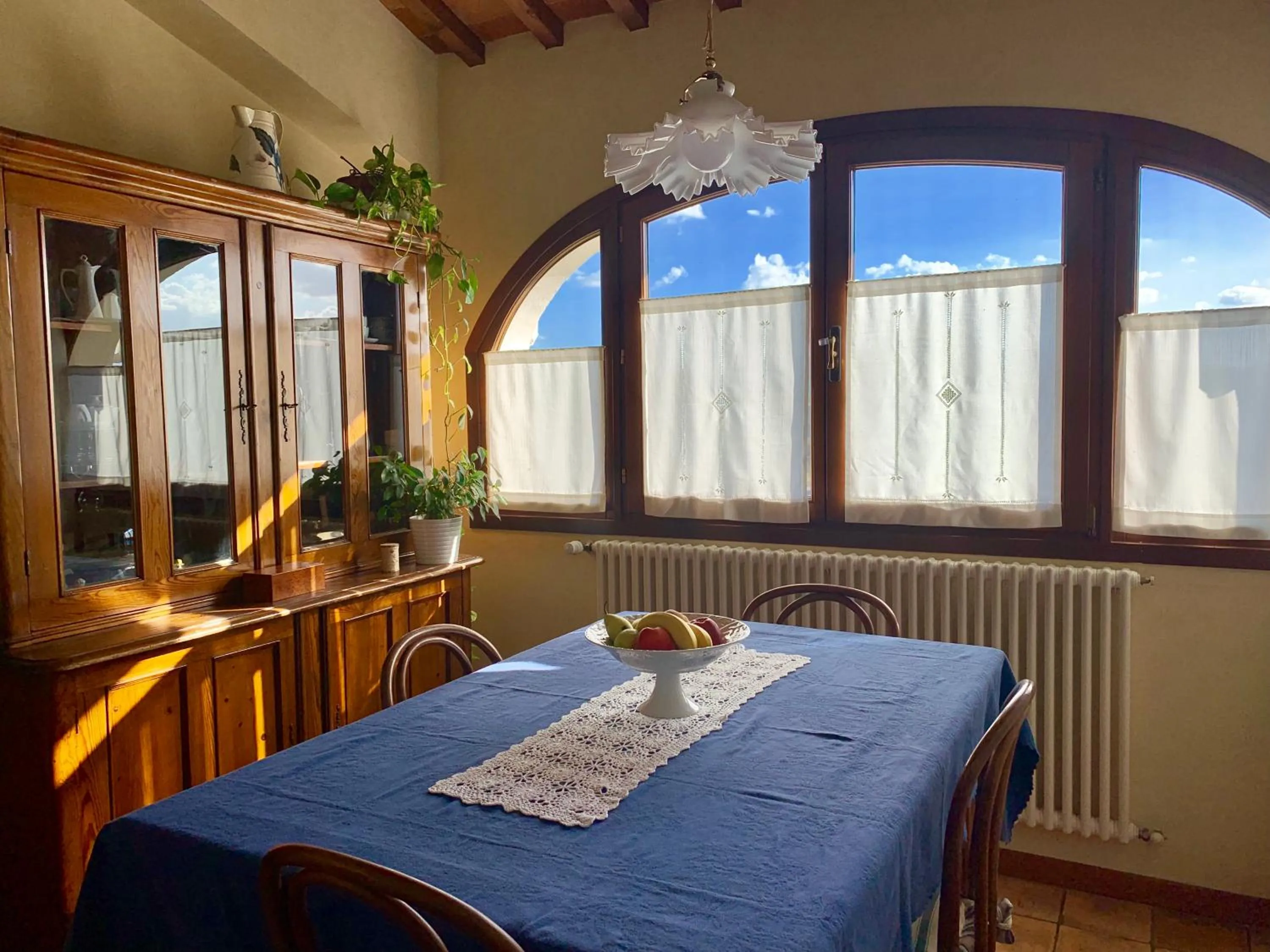 Dining area in La Corte di Ronzano