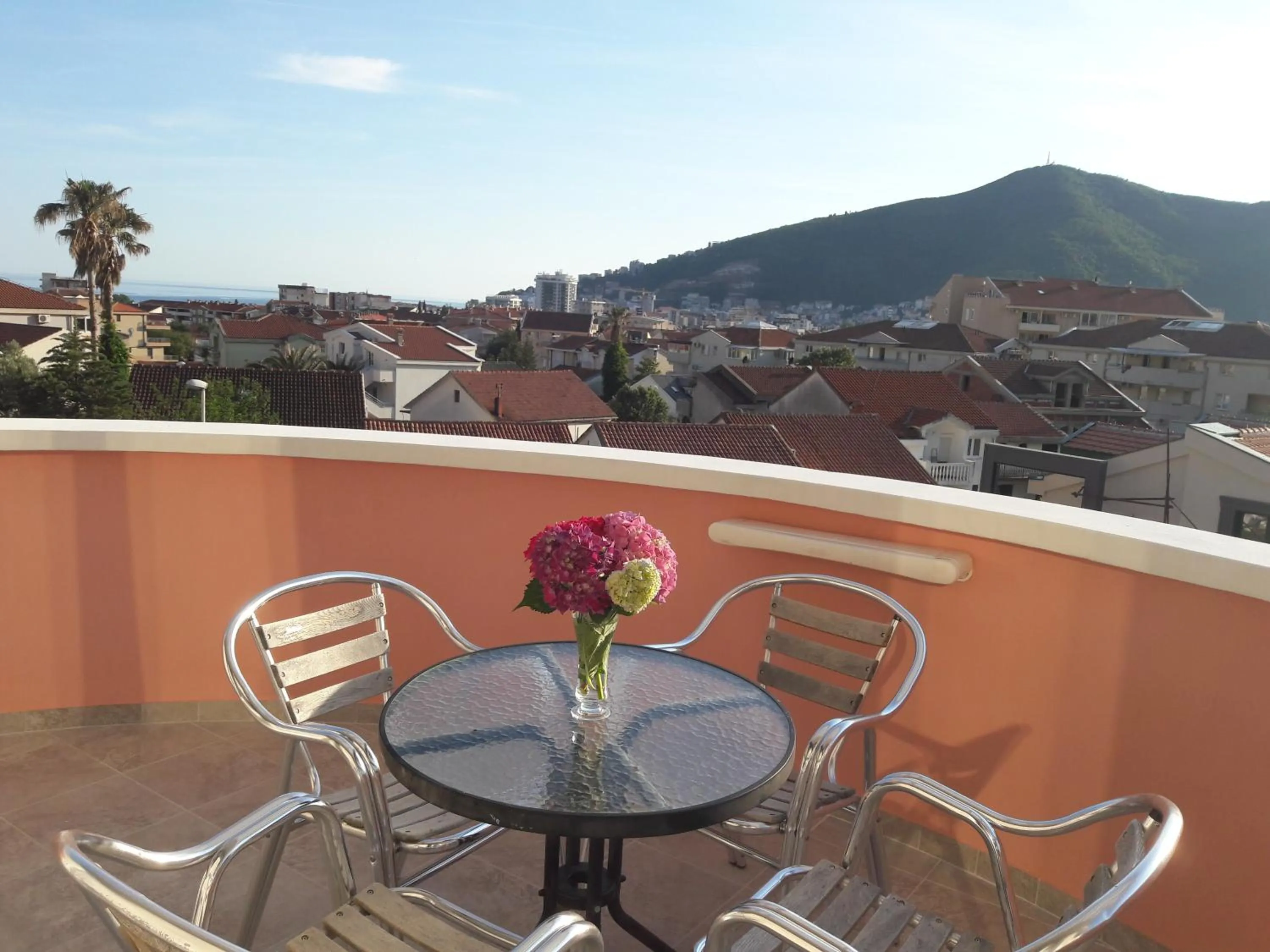 Balcony/Terrace in Garni Hotel Koral