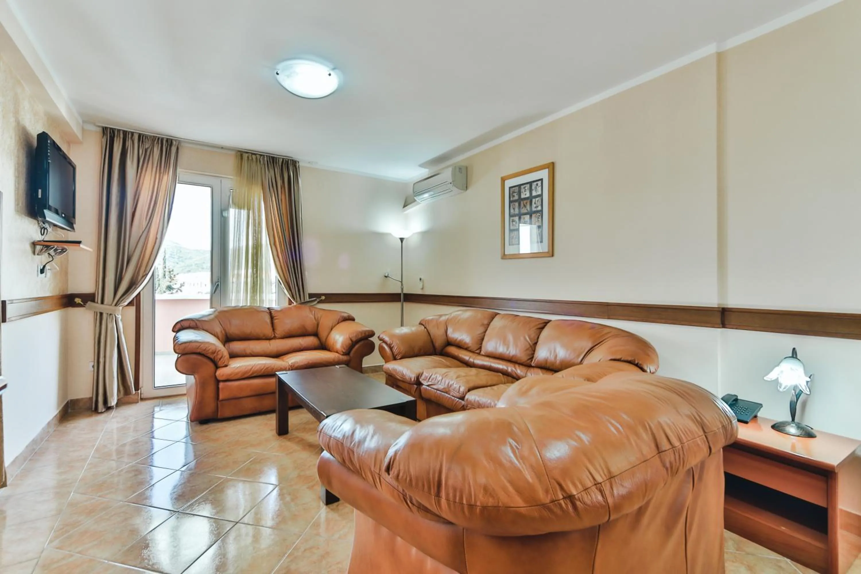 Seating area in Garni Hotel Koral