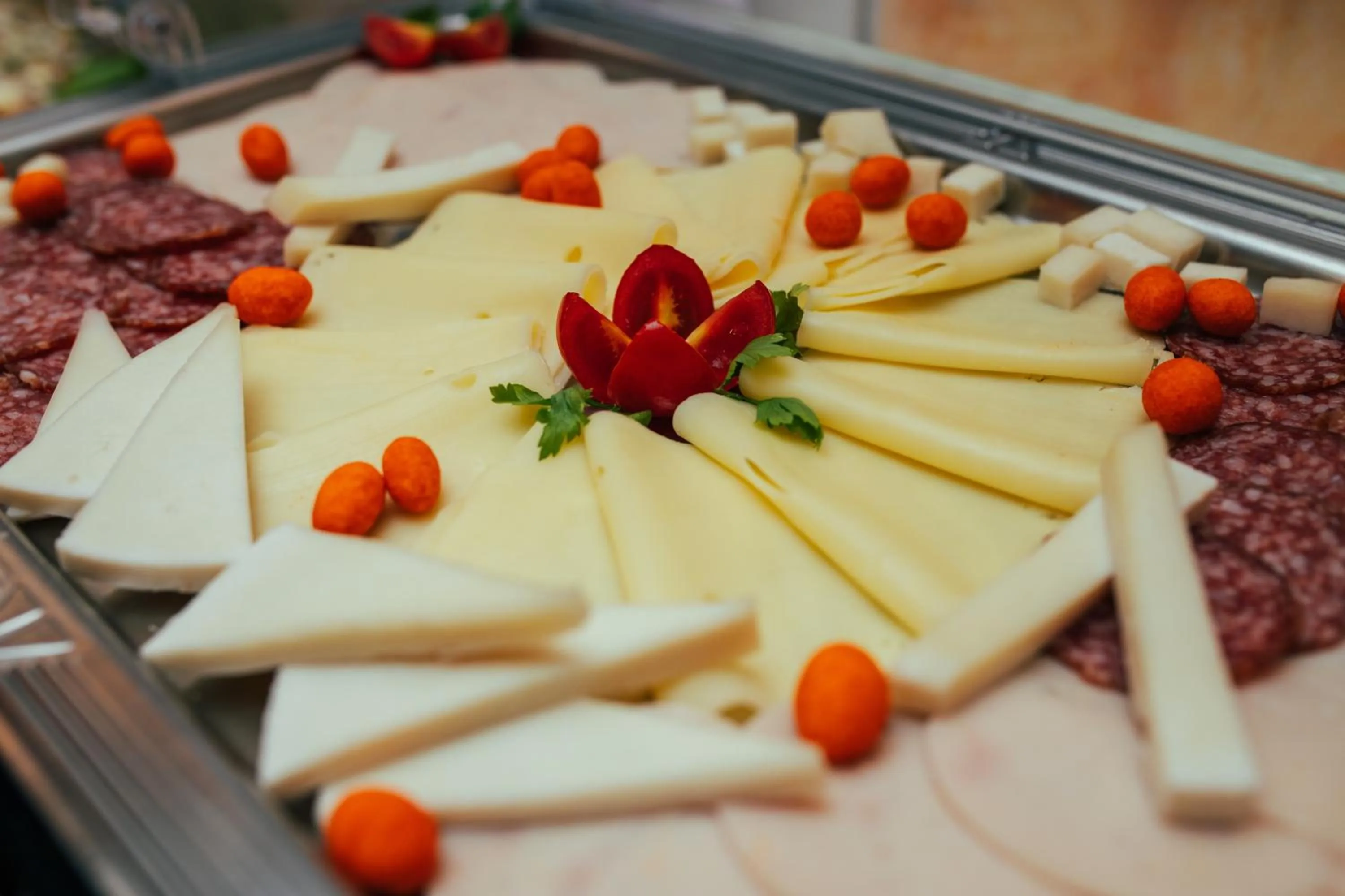 Buffet breakfast in Garni Hotel Koral