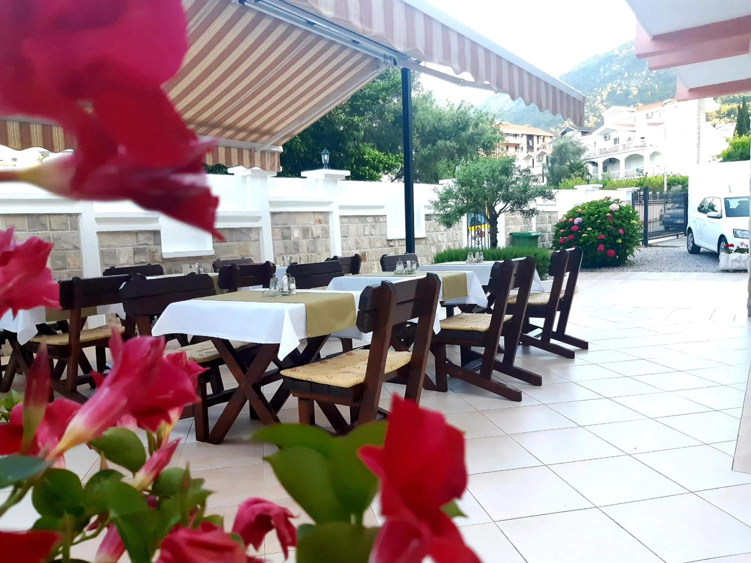 Balcony/Terrace in Garni Hotel Koral
