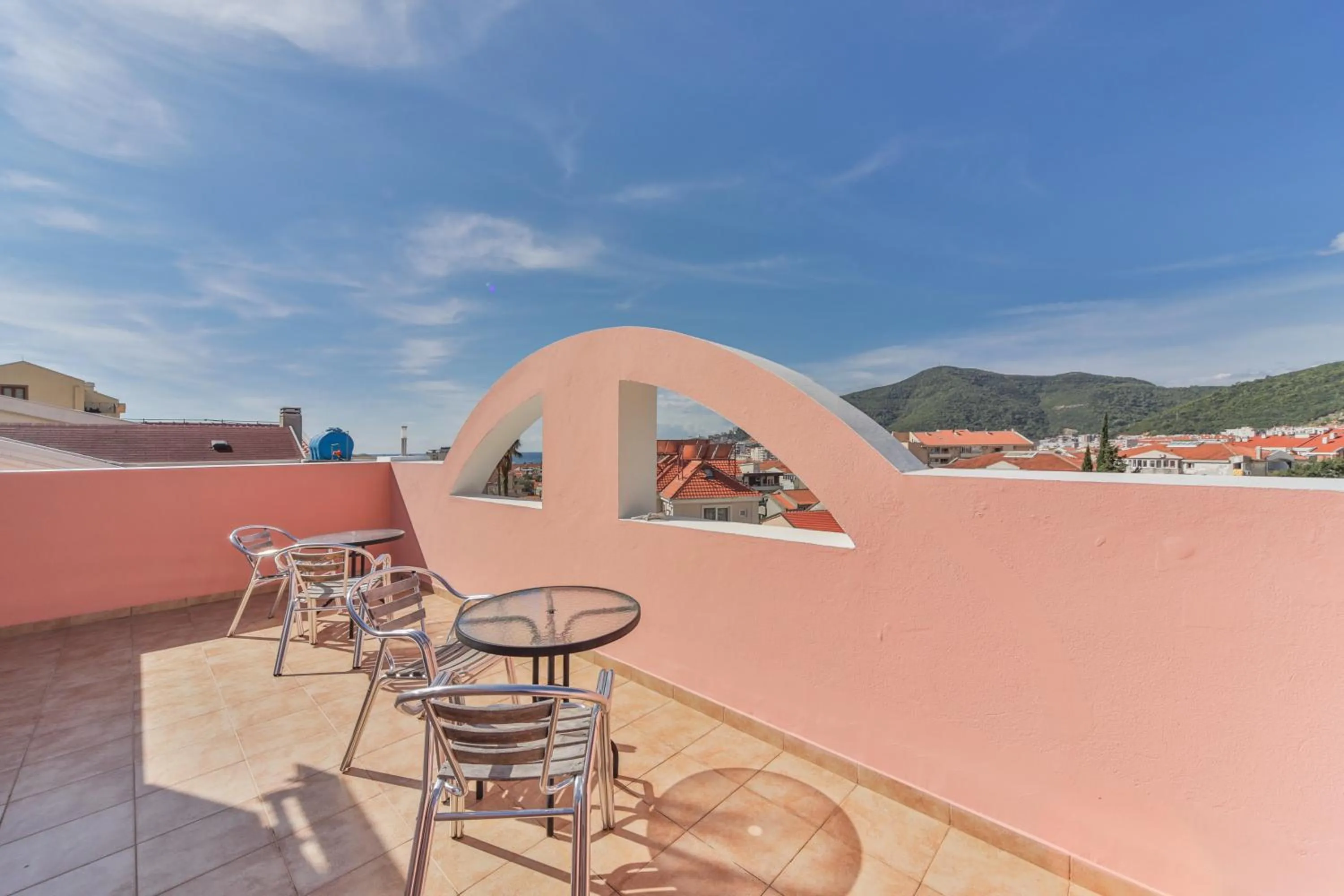 Balcony/Terrace in Garni Hotel Koral