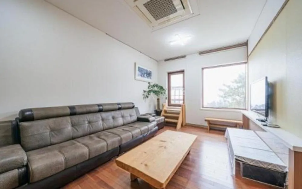 Bed in Jeju Joy Hill Pension