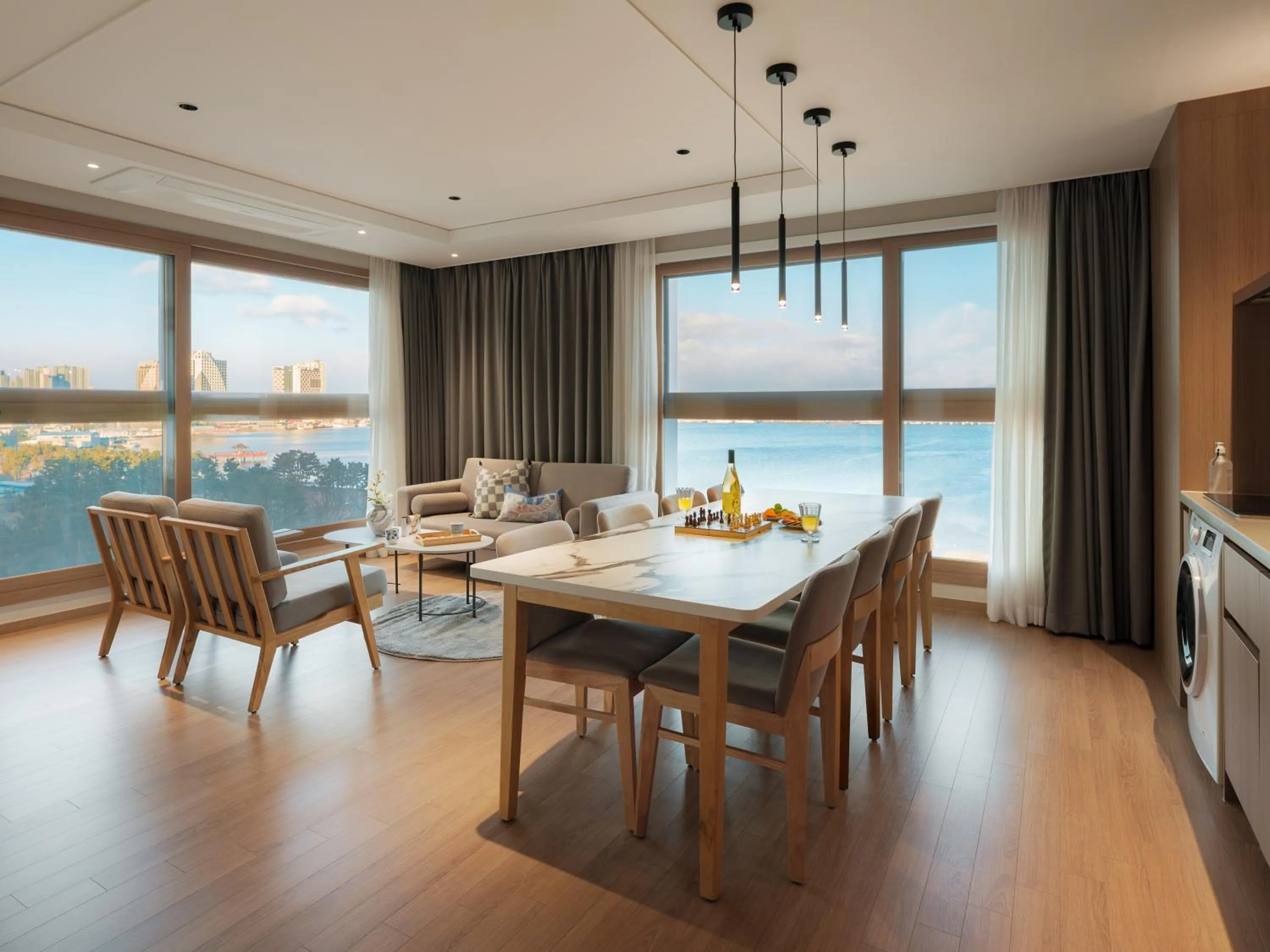 Living room in Le Collective Sokcho Central