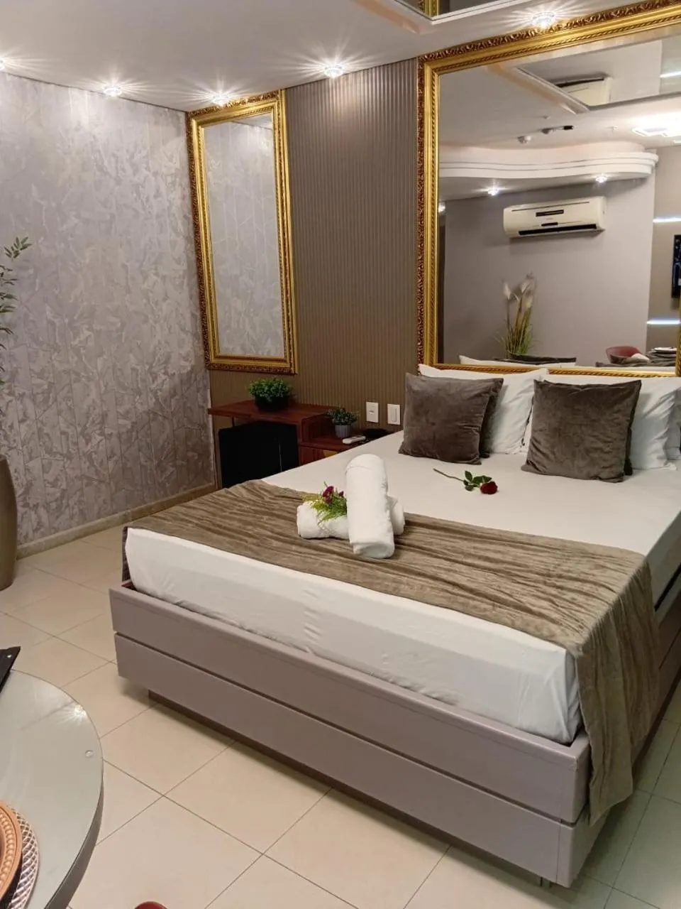 Bed in Hotel Motel Sherwood