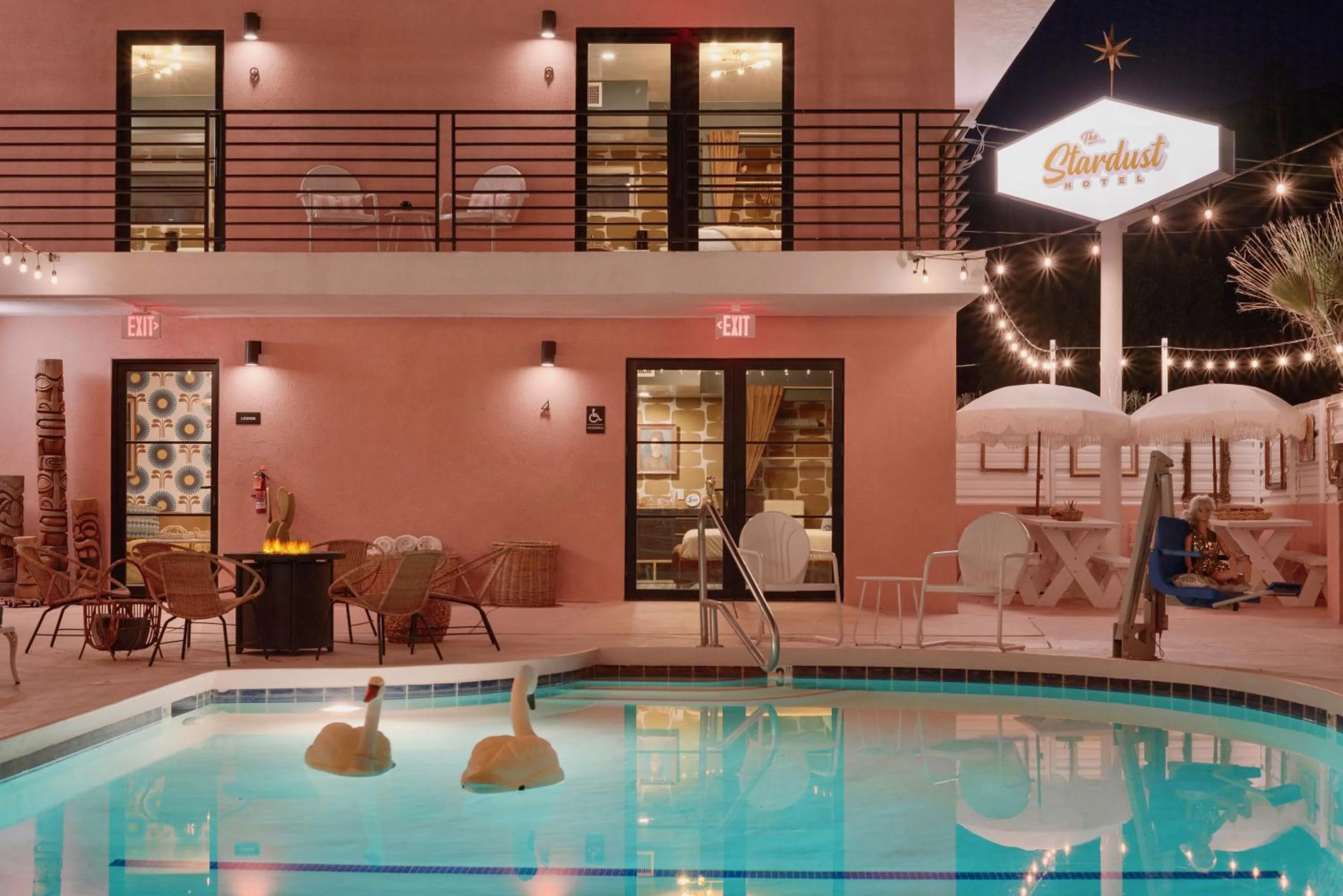 Pool view in The Stardust Hotel - Adults Only