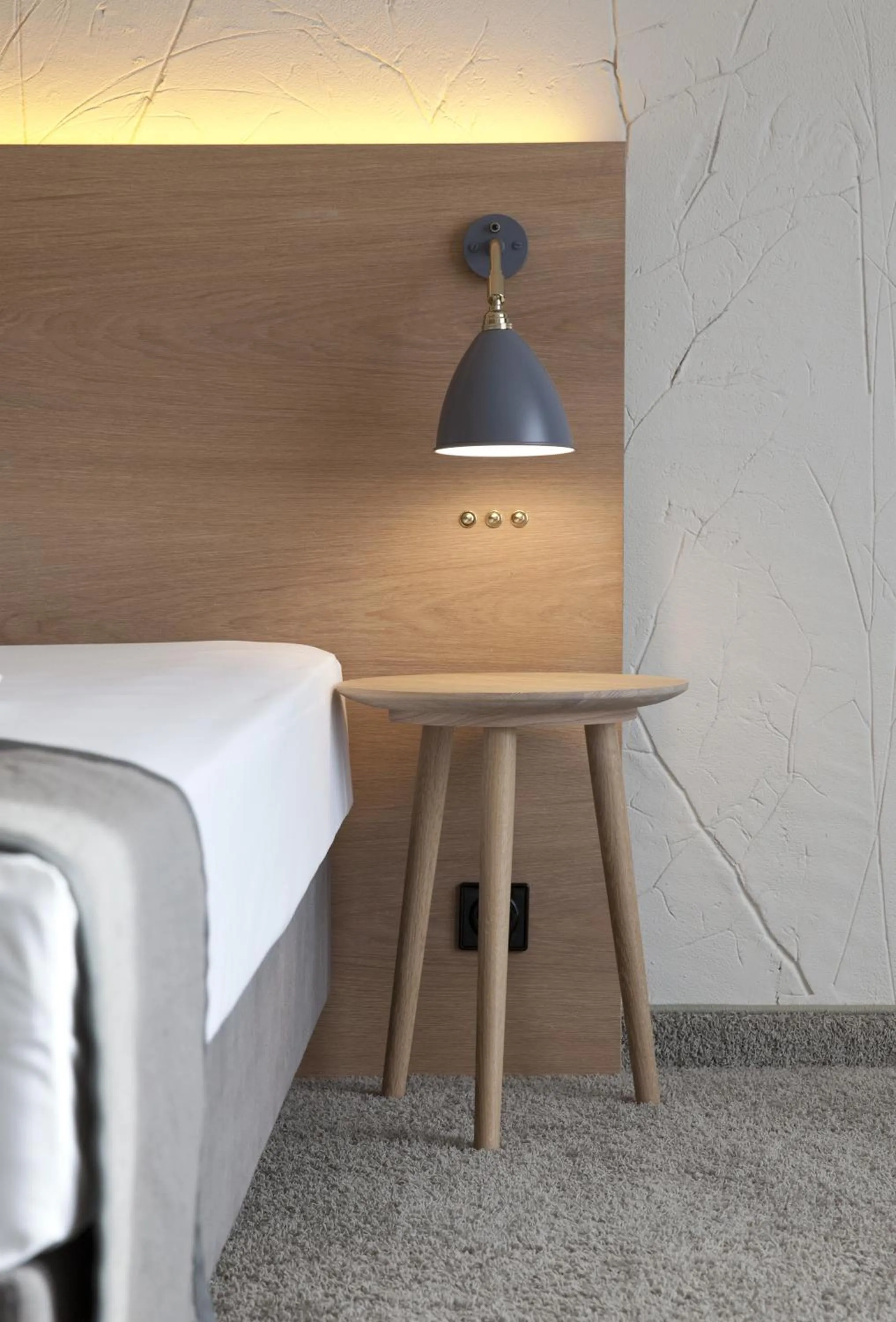 Decorative detail, Bed in Fürstenfelder Hotel