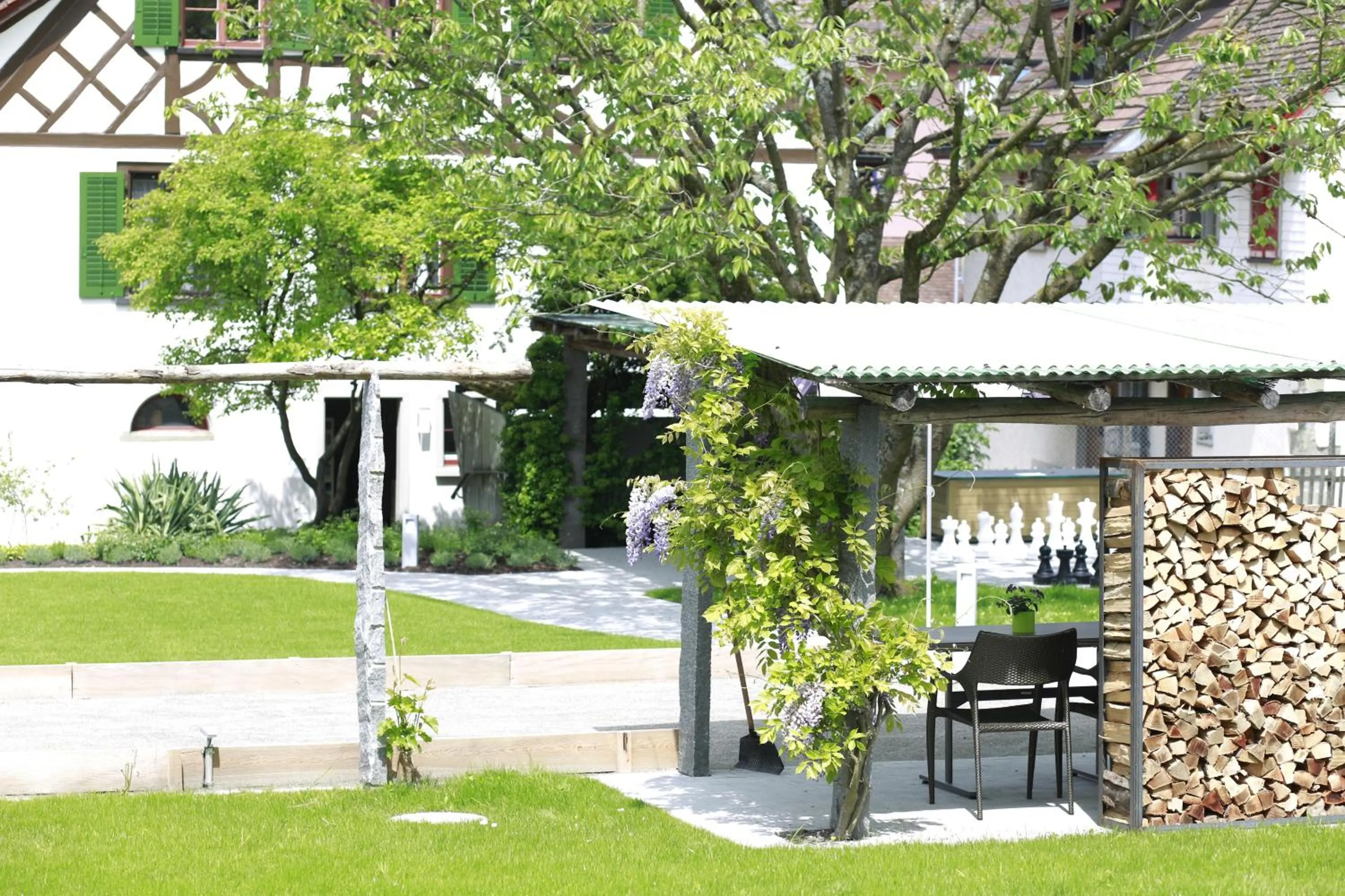 Garden in Ferienhotel Bodensee