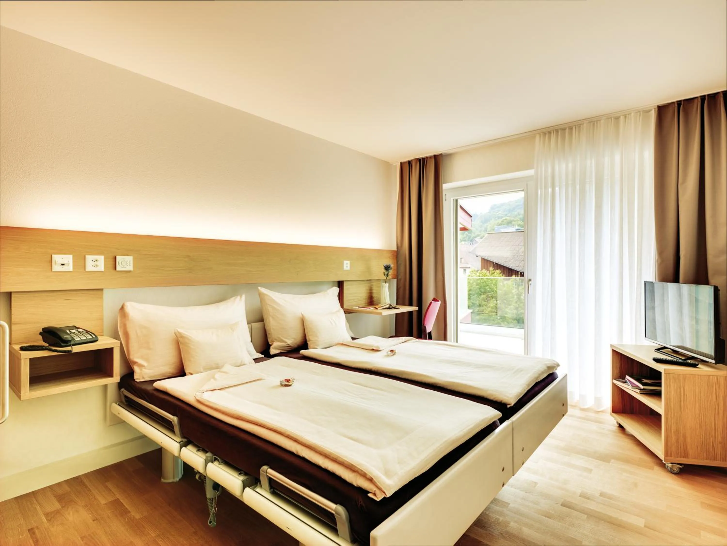 Photo of the whole room, Bed in Ferienhotel Bodensee