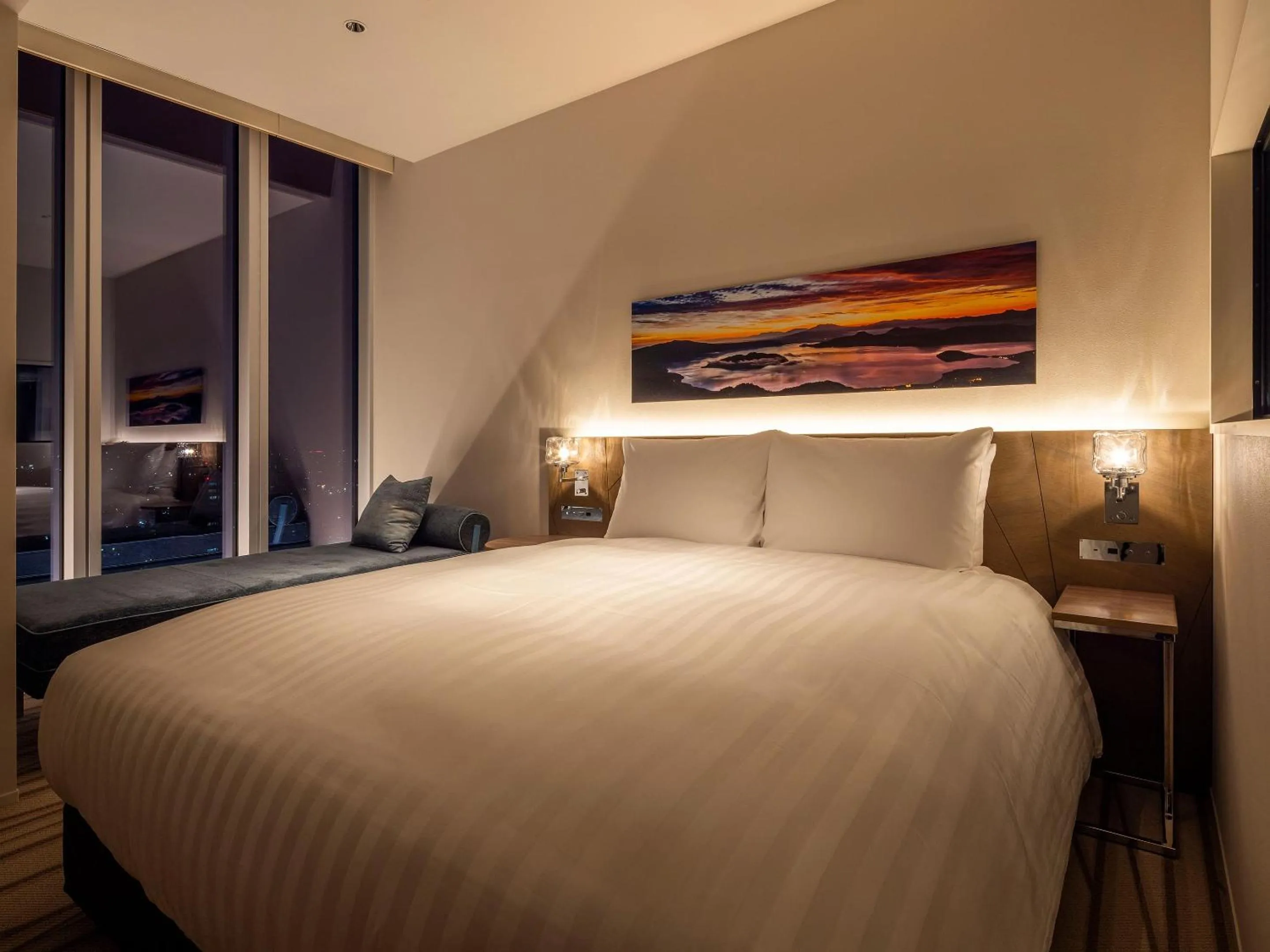 Bed in SAPPORO HOTEL by GRANBELL