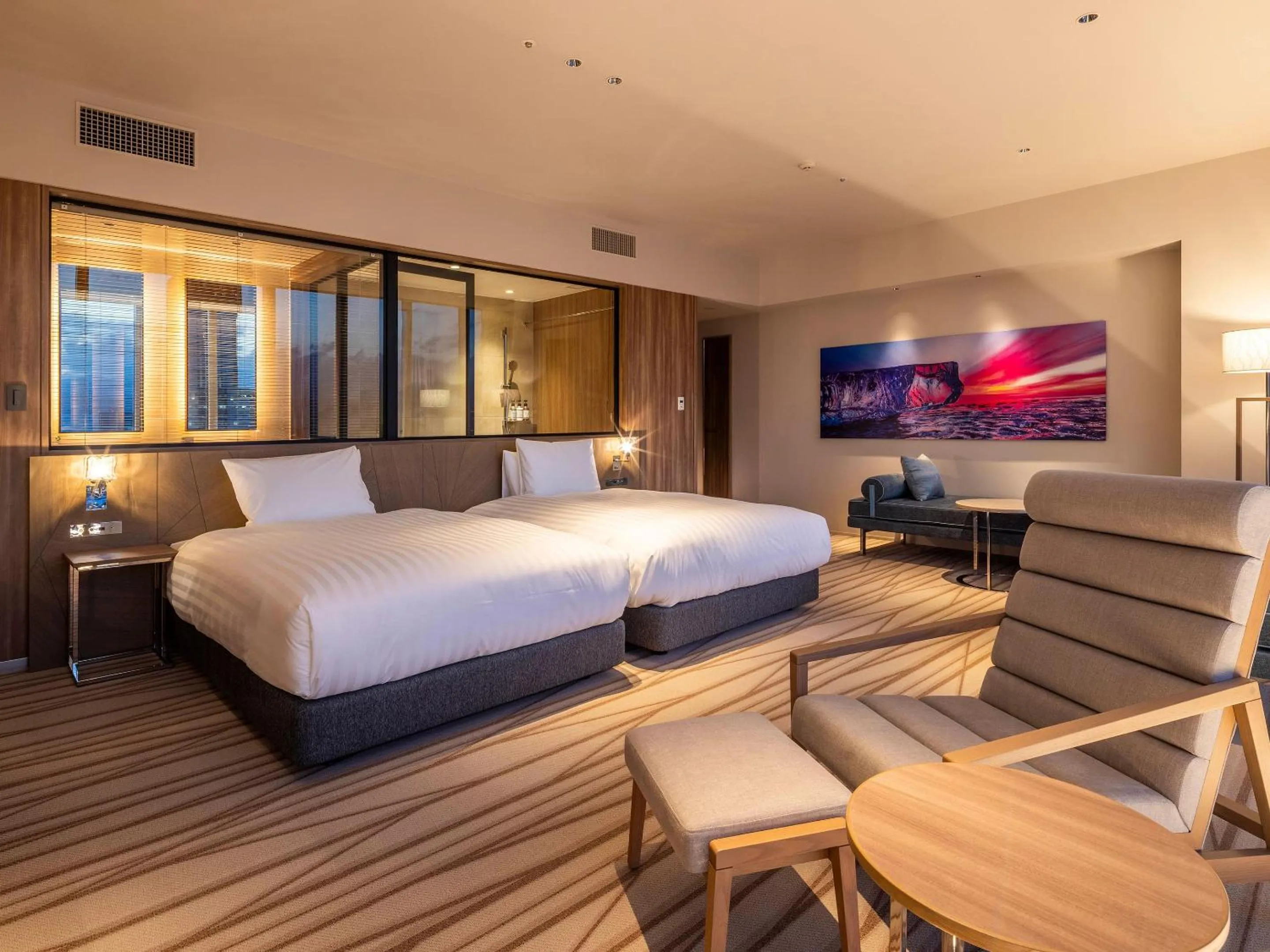 Bed in SAPPORO HOTEL by GRANBELL