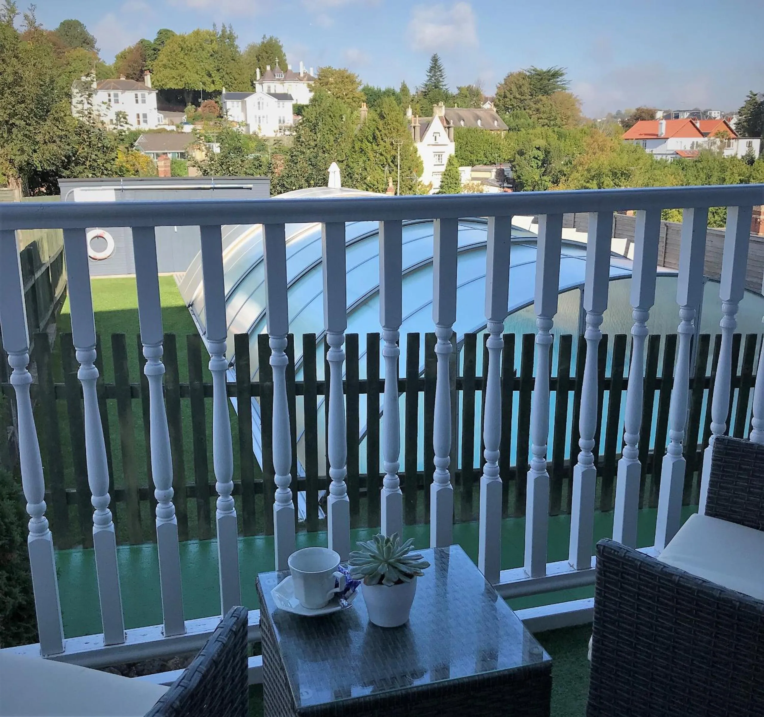 Balcony/Terrace in Atlantis Holiday Apartments