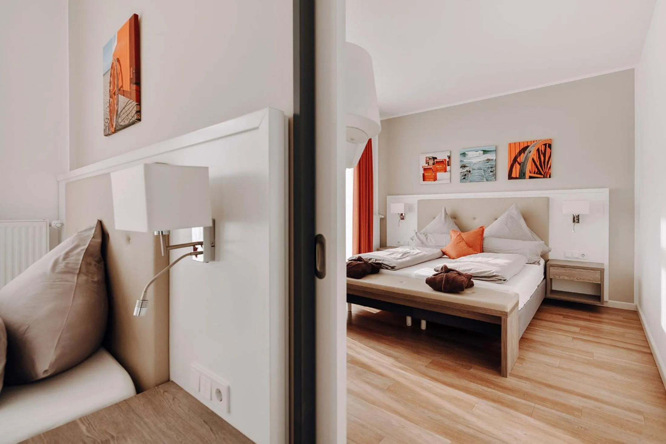 Bedroom, Bed in Hotel Inselhof Borkum