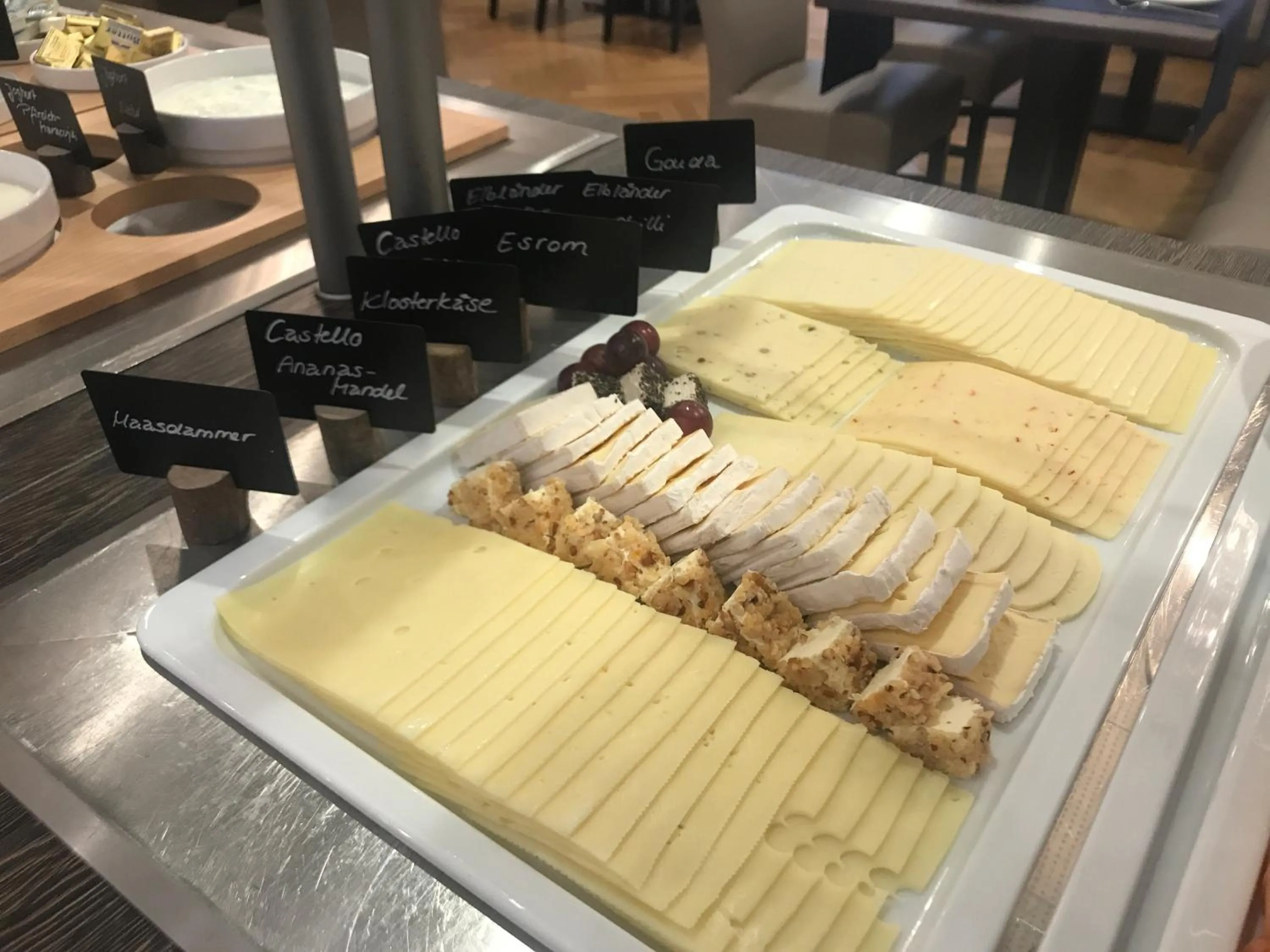 Buffet breakfast in Hotel Inselhof Borkum