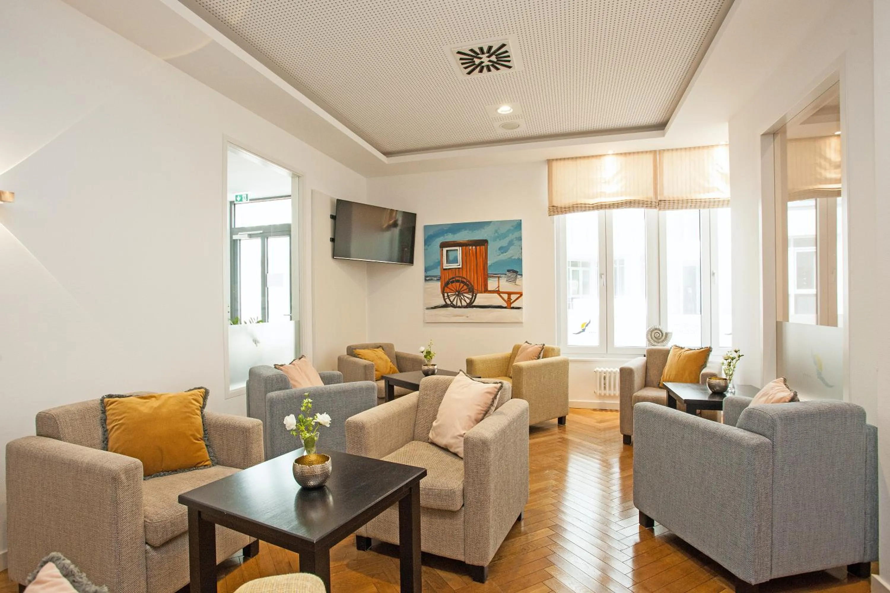 Lobby or reception in Hotel Inselhof Borkum