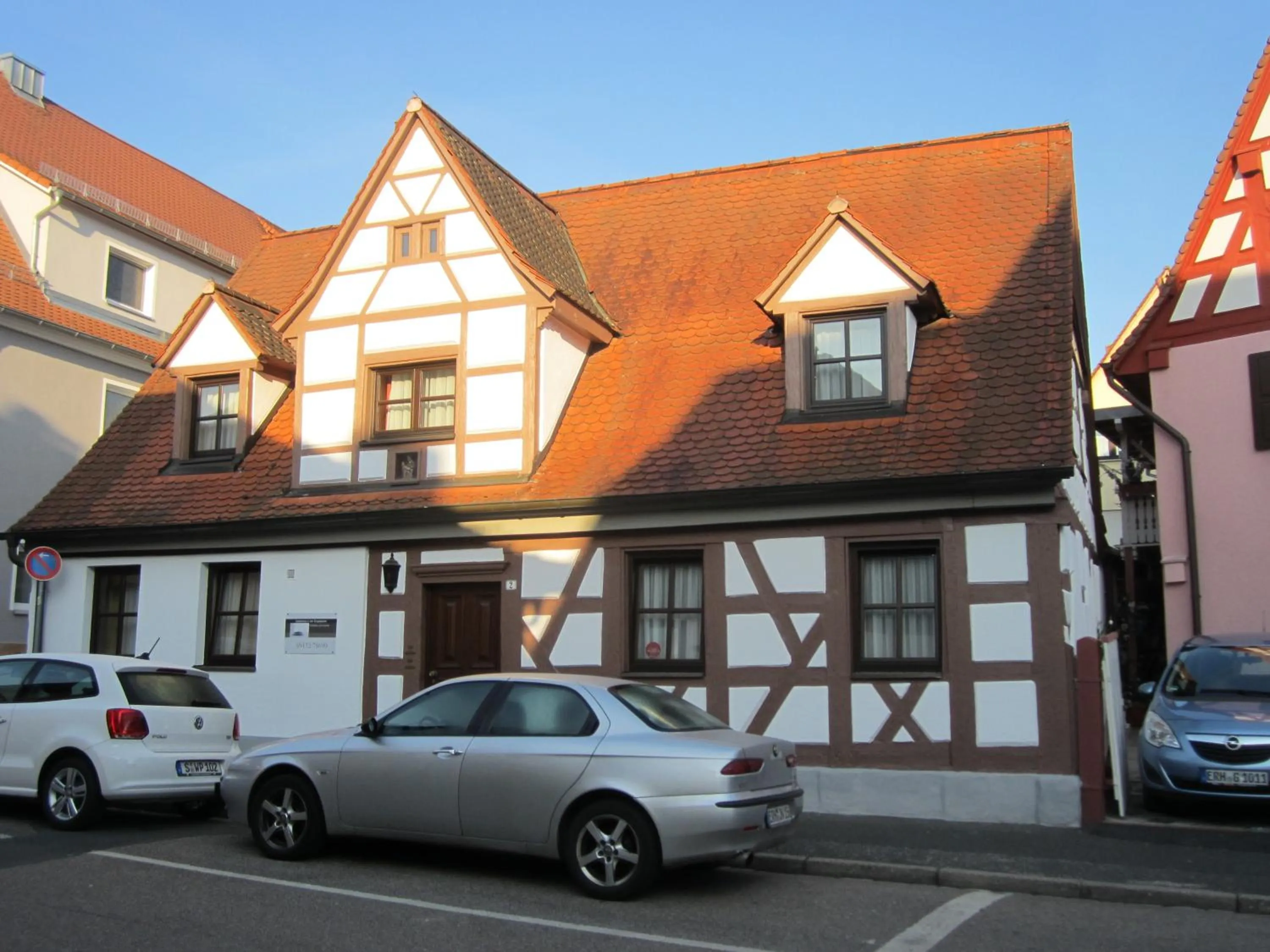 Facade/entrance in Gästehaus Engelgasse Herzogenaurach