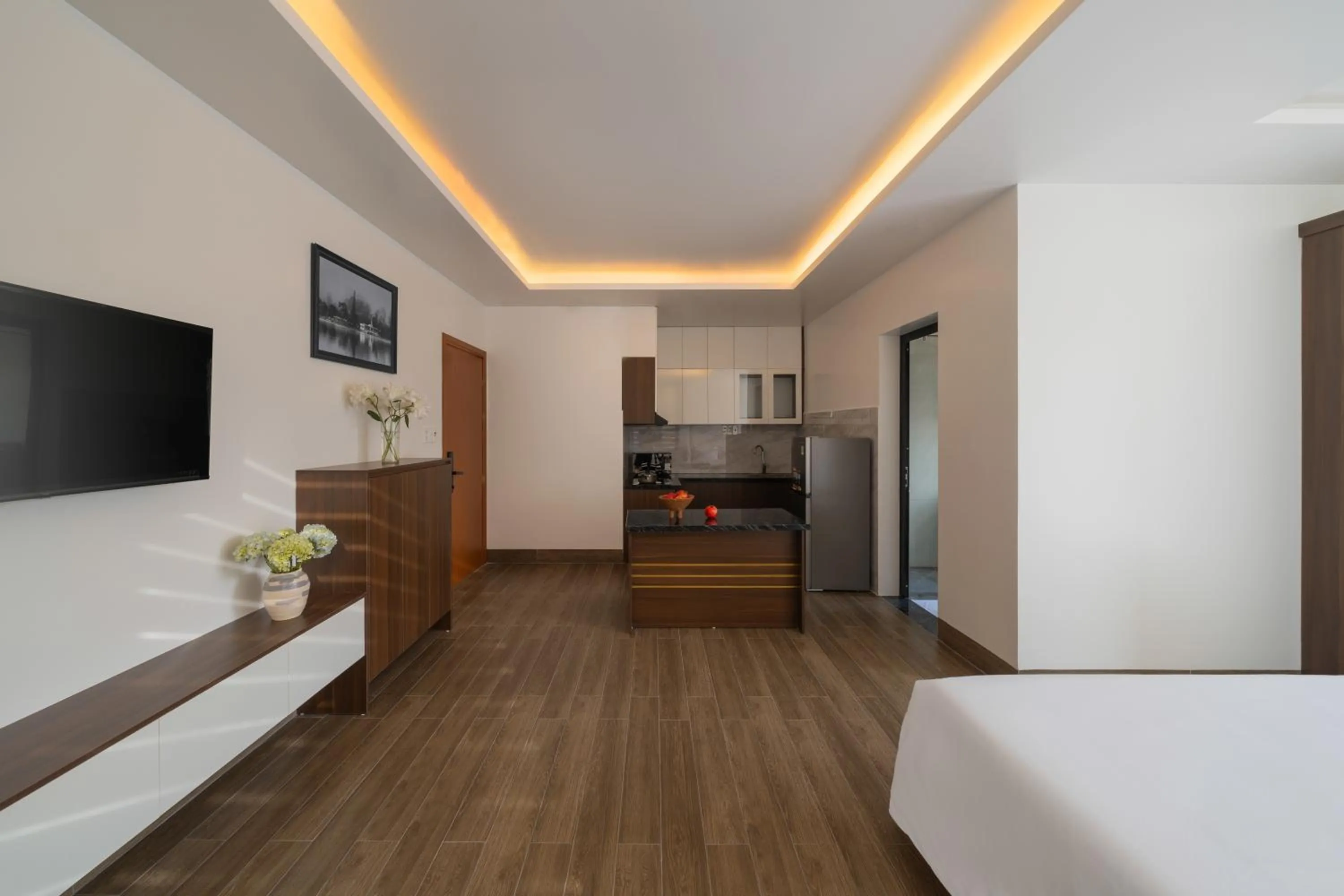 Bed in Anteaus Hotel Đà Lạt