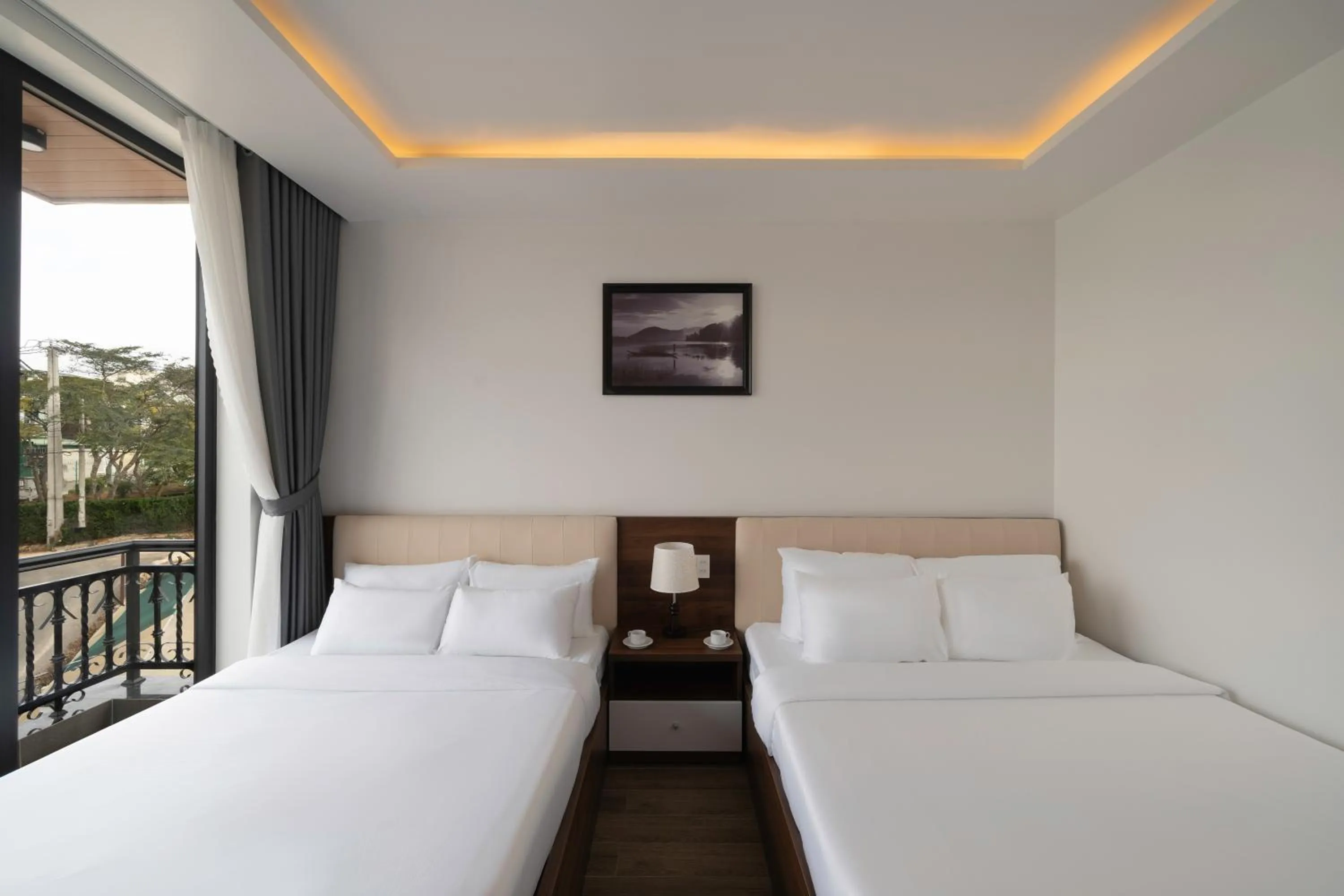 Bed in Anteaus Hotel Đà Lạt