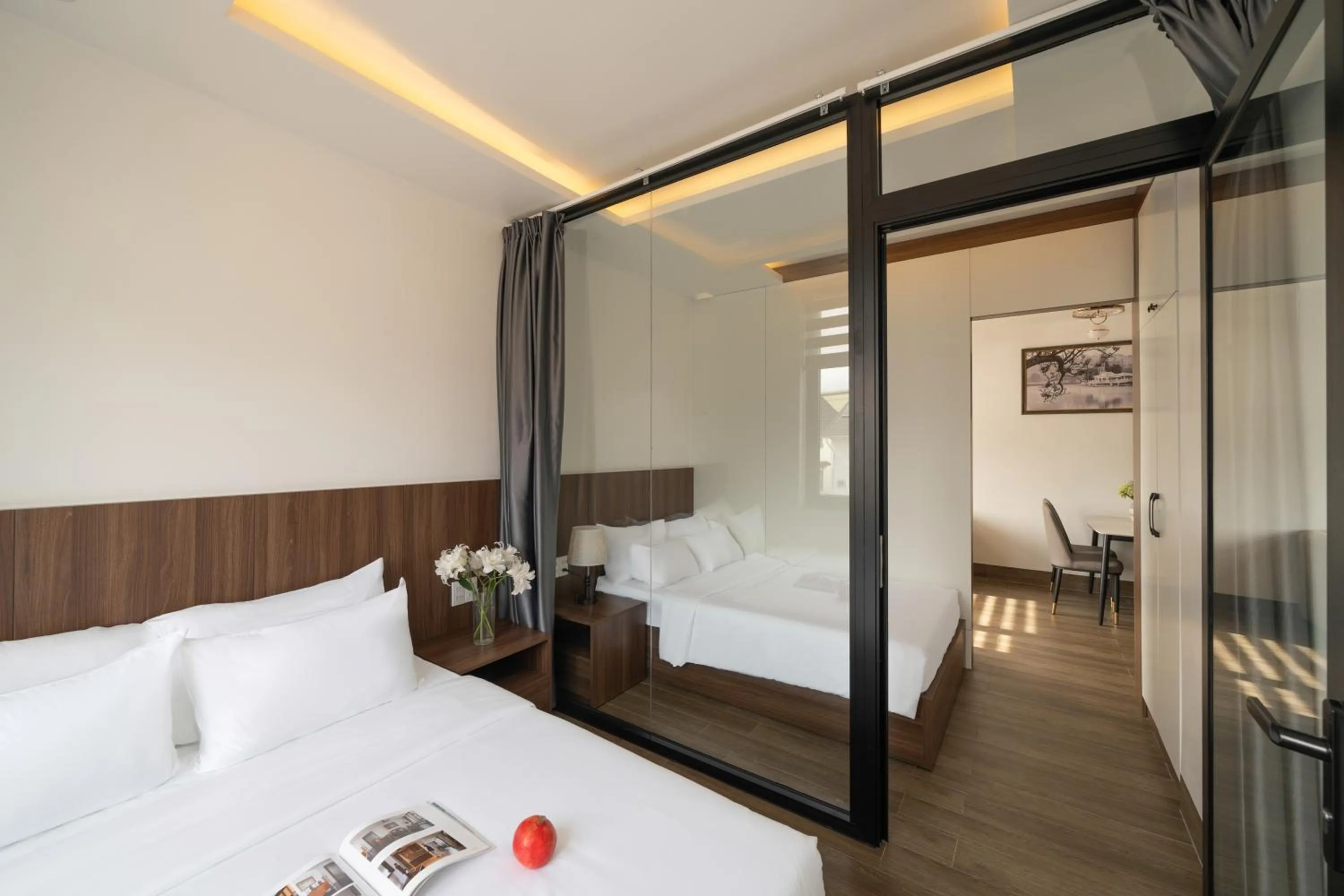 Bed in Anteaus Hotel Đà Lạt