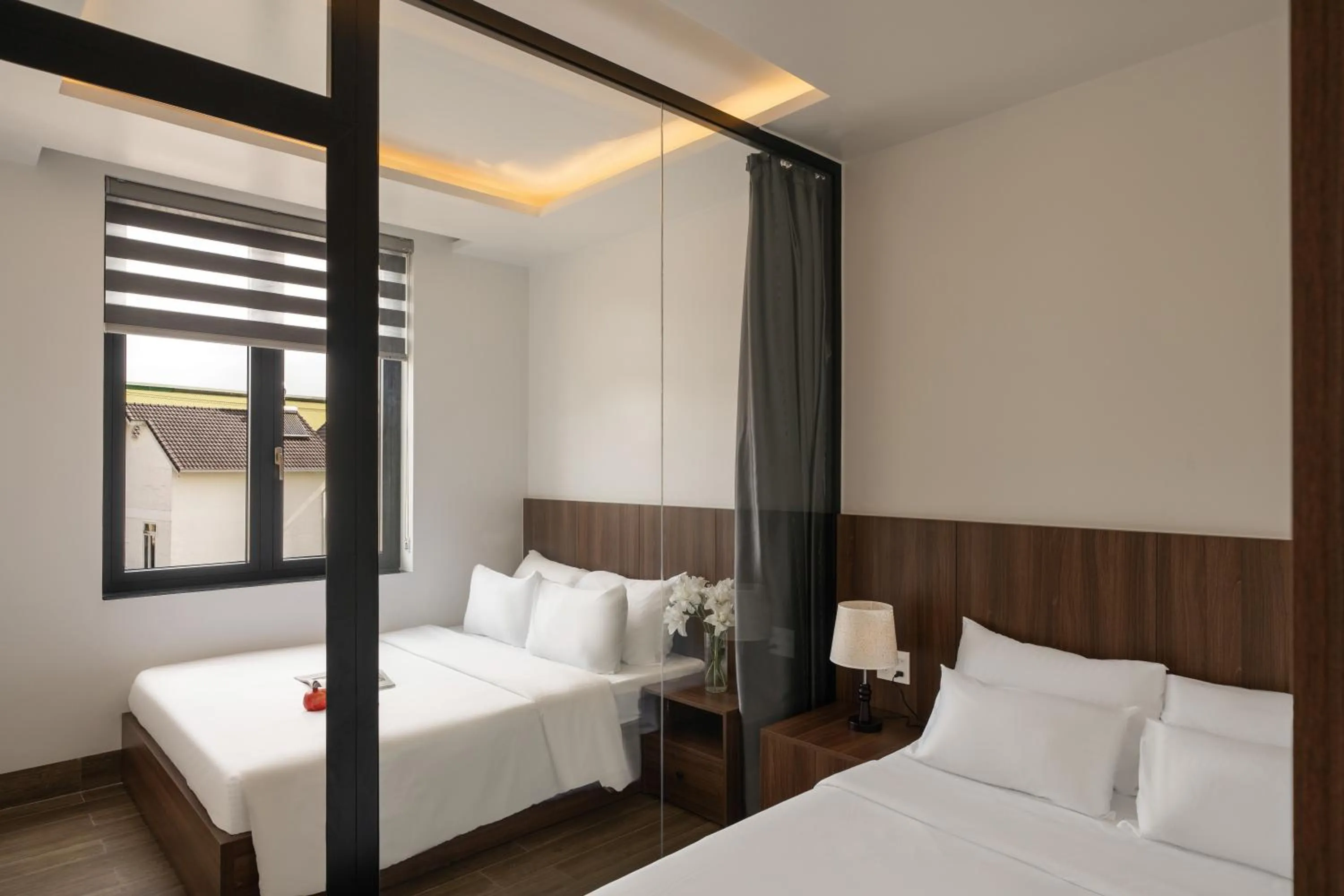 Patio, Bed in Anteaus Hotel Đà Lạt