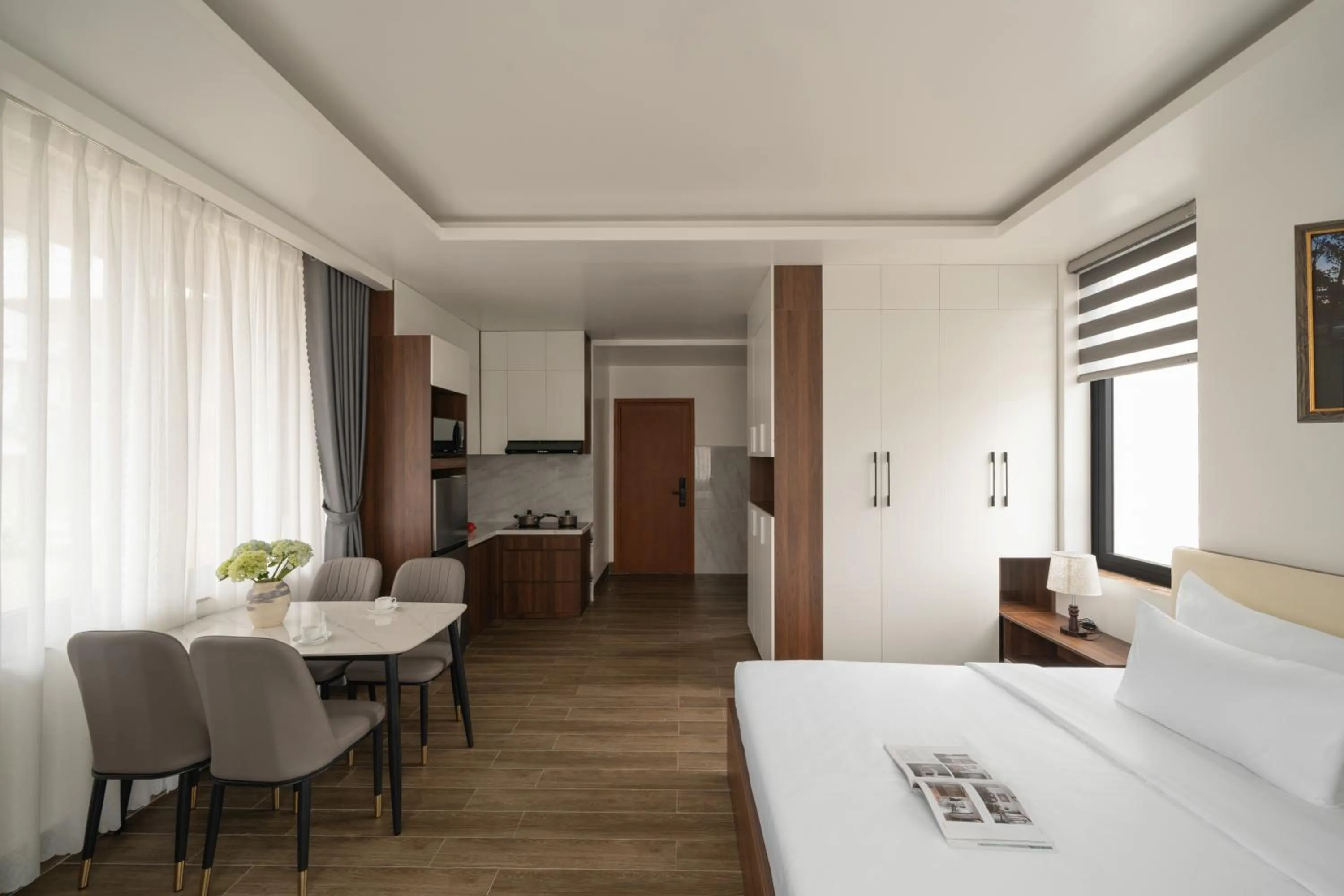 Bed in Anteaus Hotel Đà Lạt