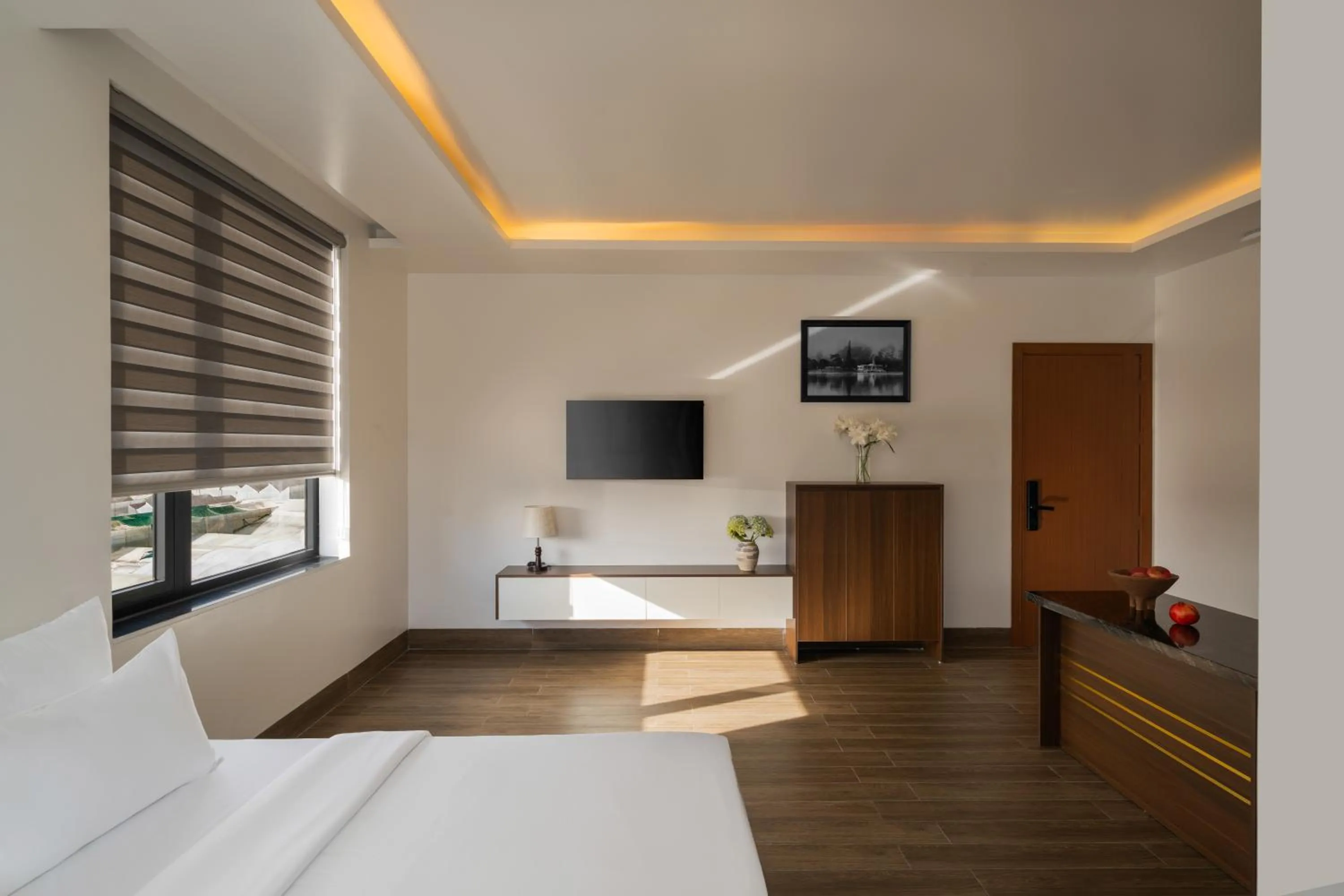 Bed in Anteaus Hotel Đà Lạt