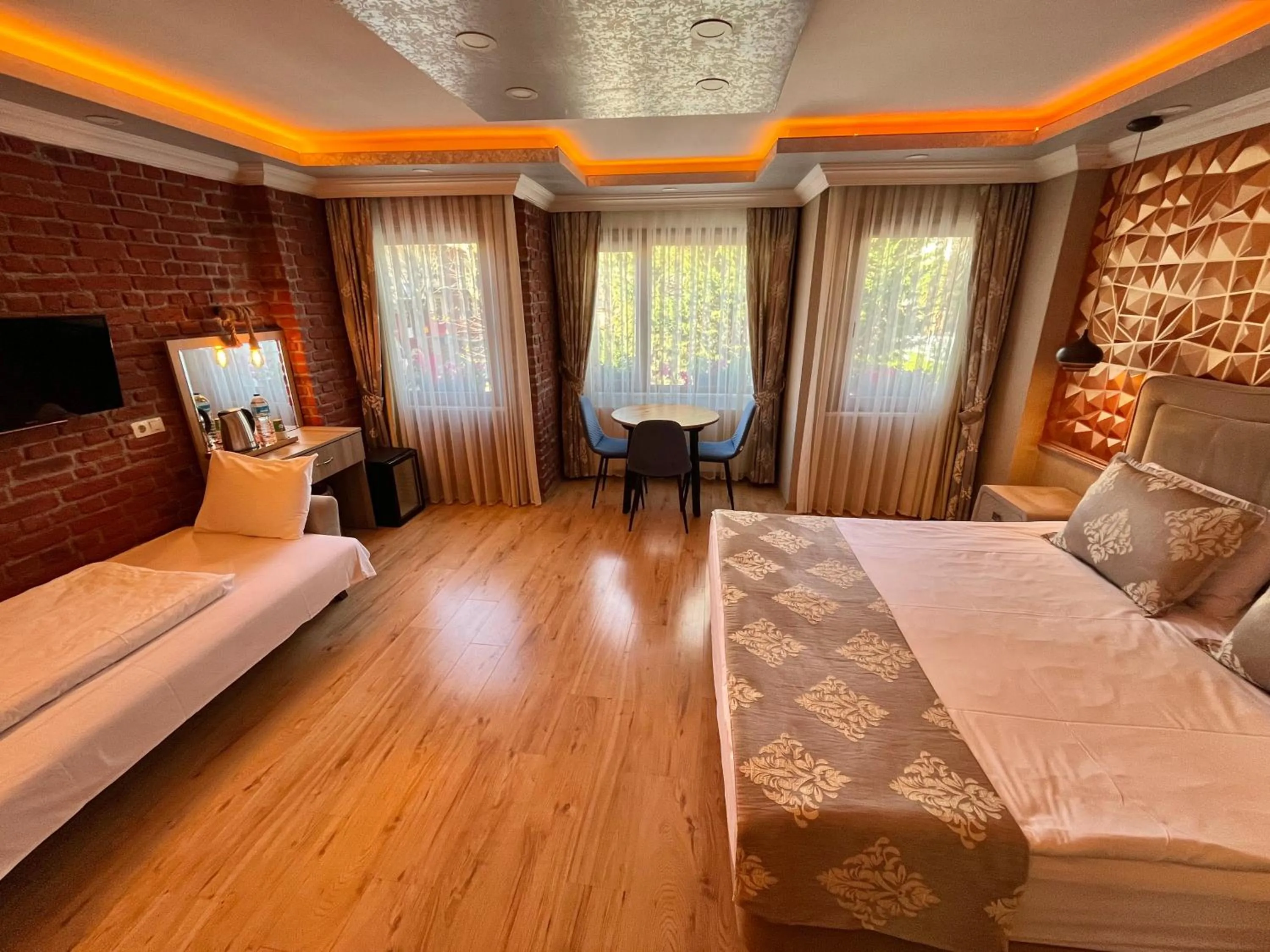 Bed in Meydan Suites