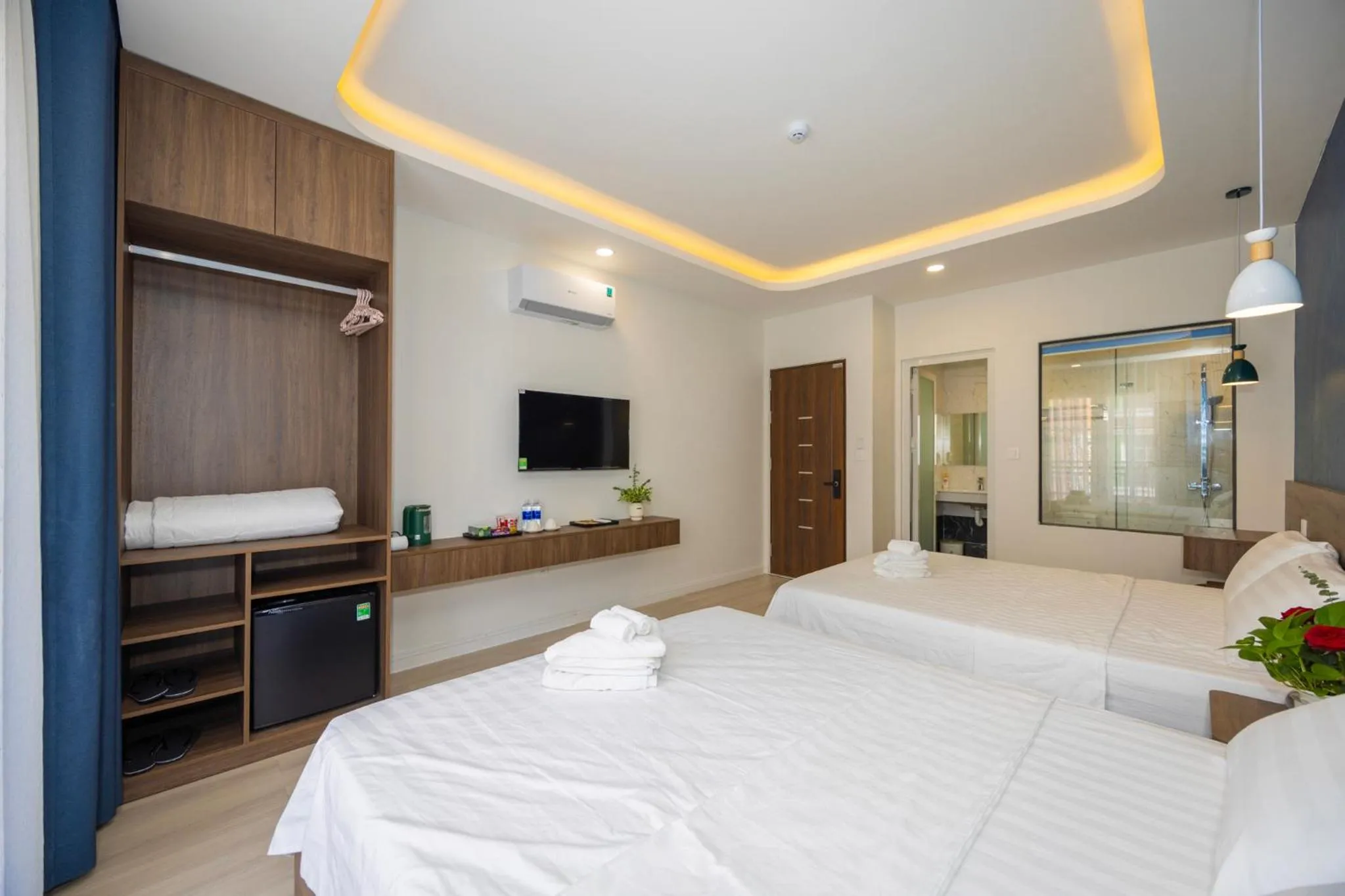 Photo of the whole room, Bed in Tiamo Hotel