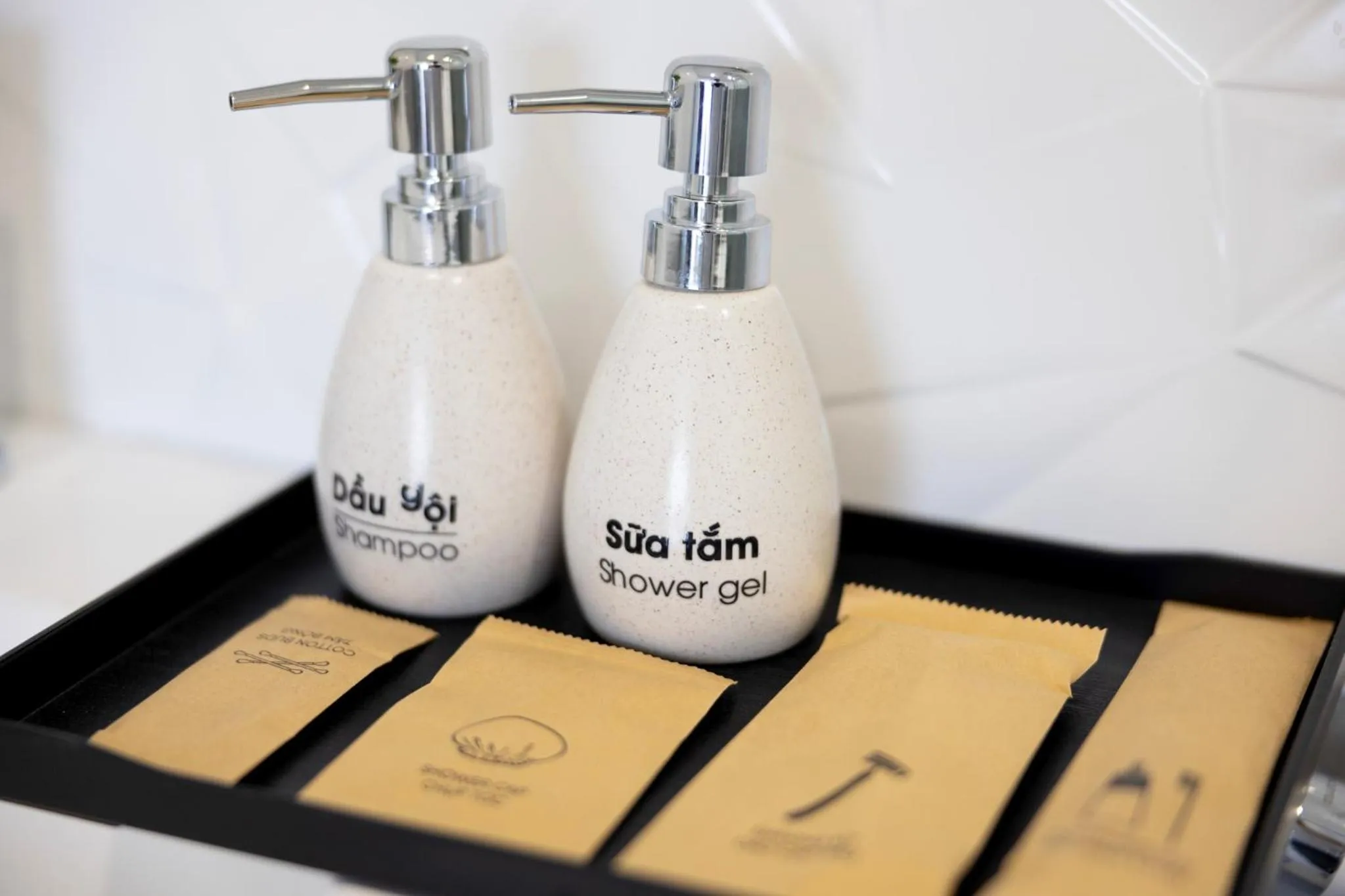 Shower in Tiamo Hotel