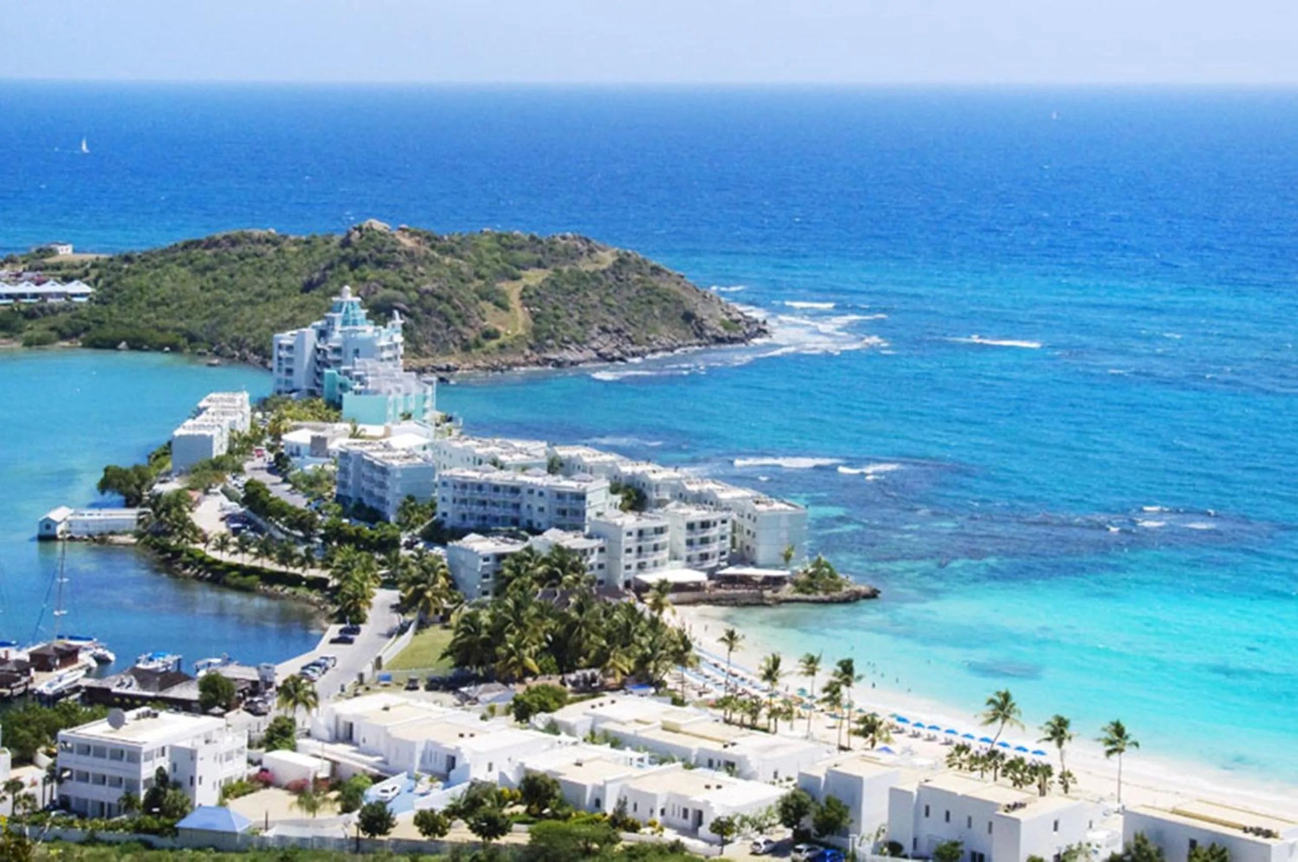 Natural landscape in Oyster Bay Beach Resort