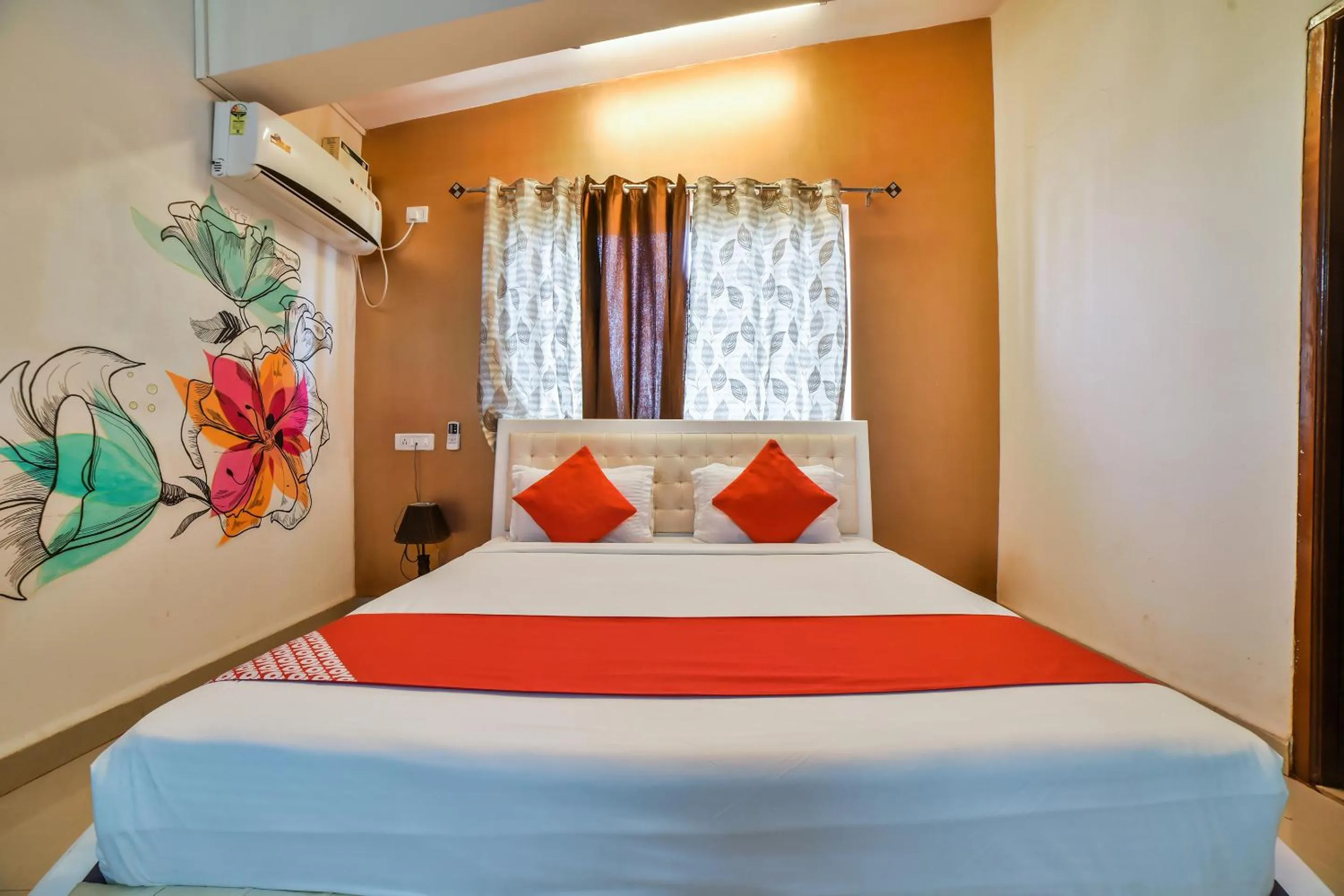 Bedroom, Bed in Dewa Goa Hotel Near Dabolim Airport