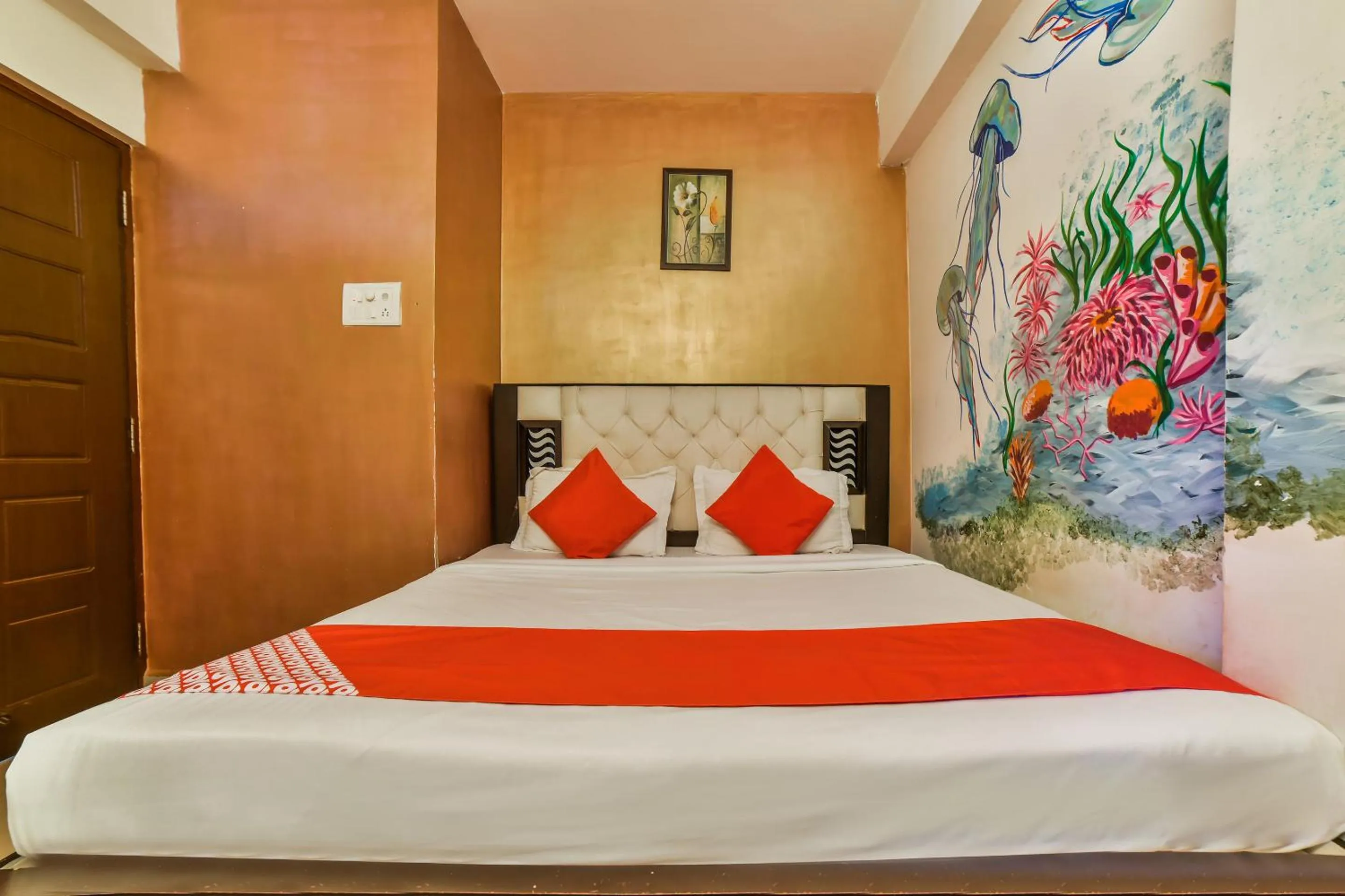 Bedroom, Bed in Dewa Goa Hotel Near Dabolim Airport
