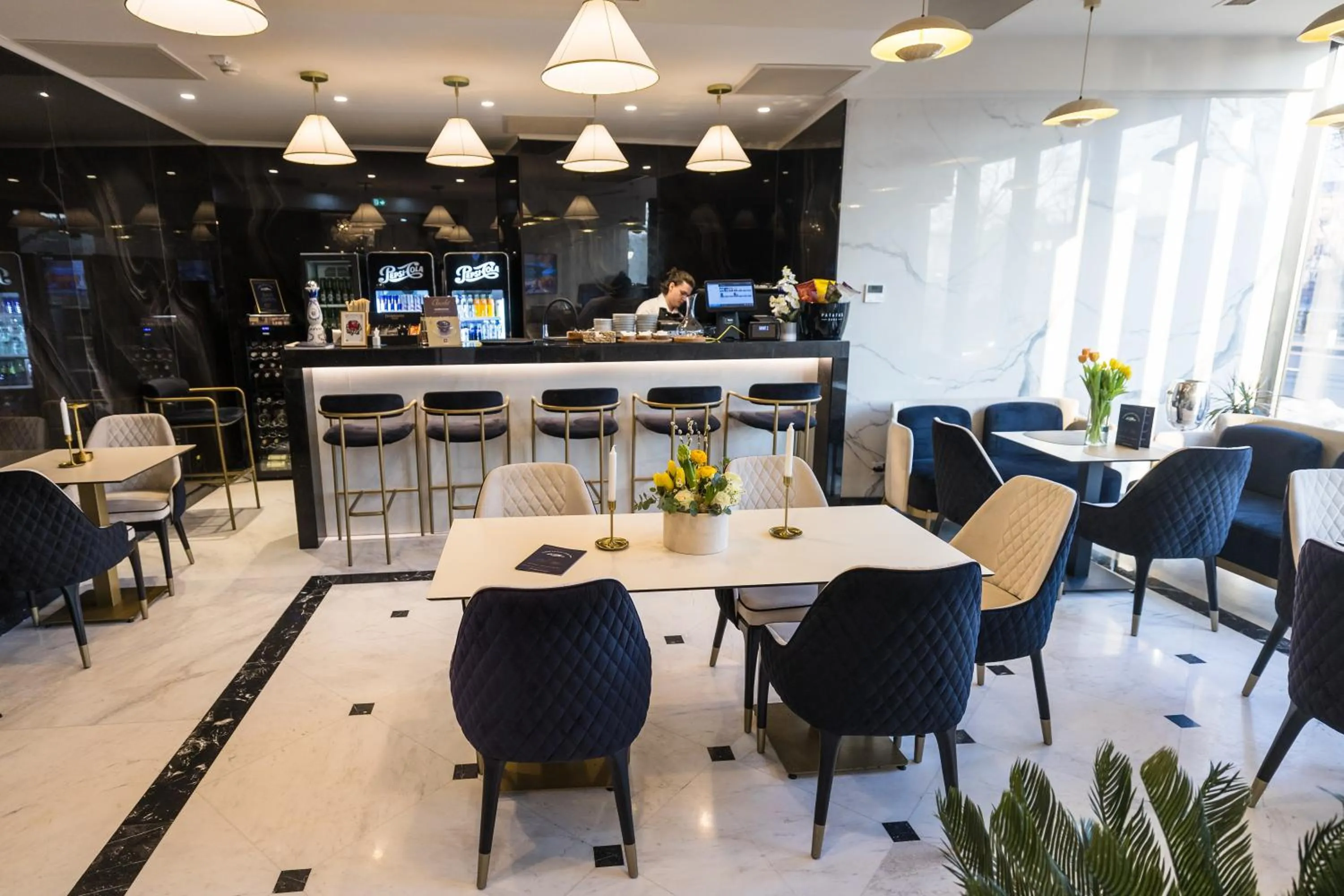 Breakfast in Le Blanc Cotroceni Hotel