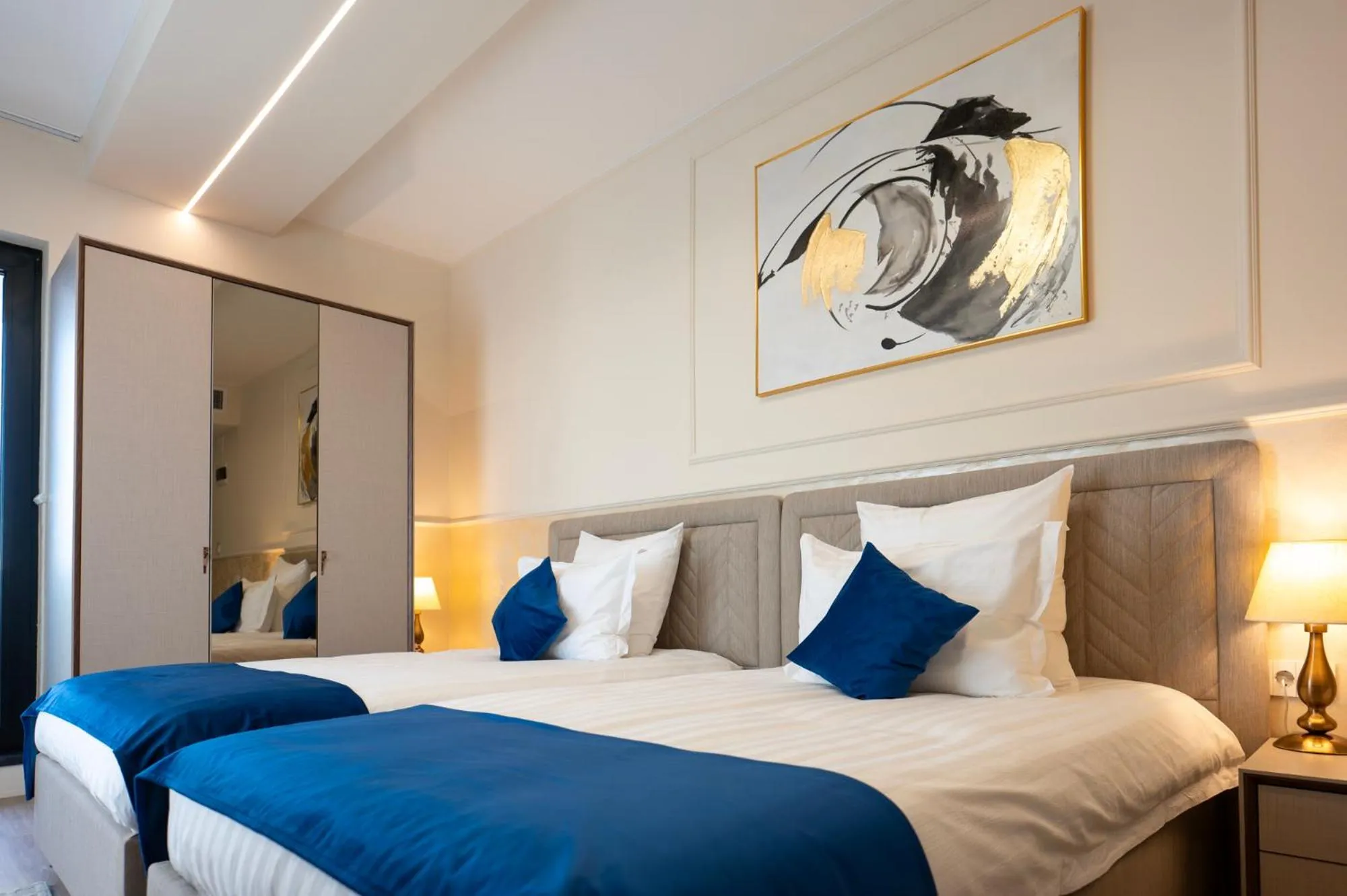 Bedroom, Bed in Le Blanc Cotroceni Hotel